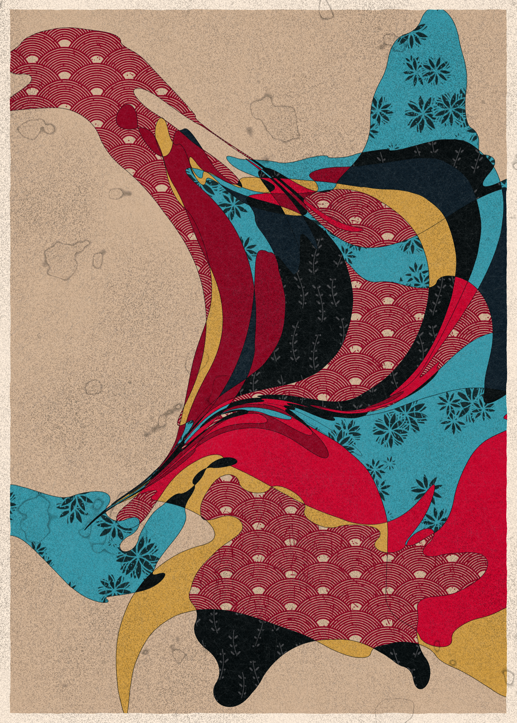 Art Blocks - Art Blocks v2 - Memories of Qilin #728 - NFT # 282000728