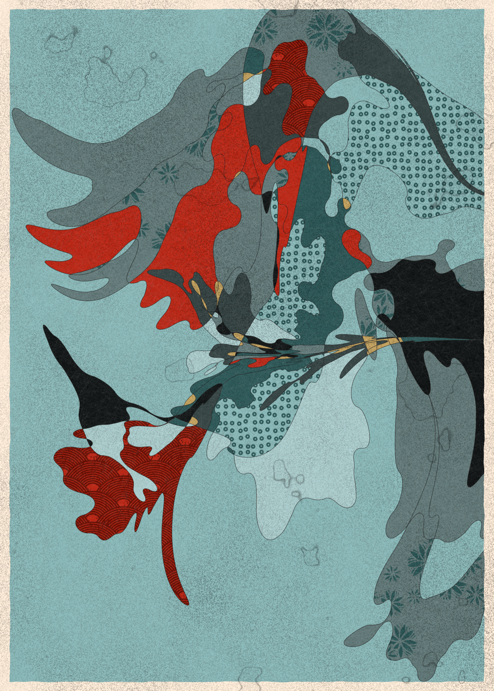 Art Blocks - Art Blocks v2 - Memories of Qilin #730 - NFT # 282000730