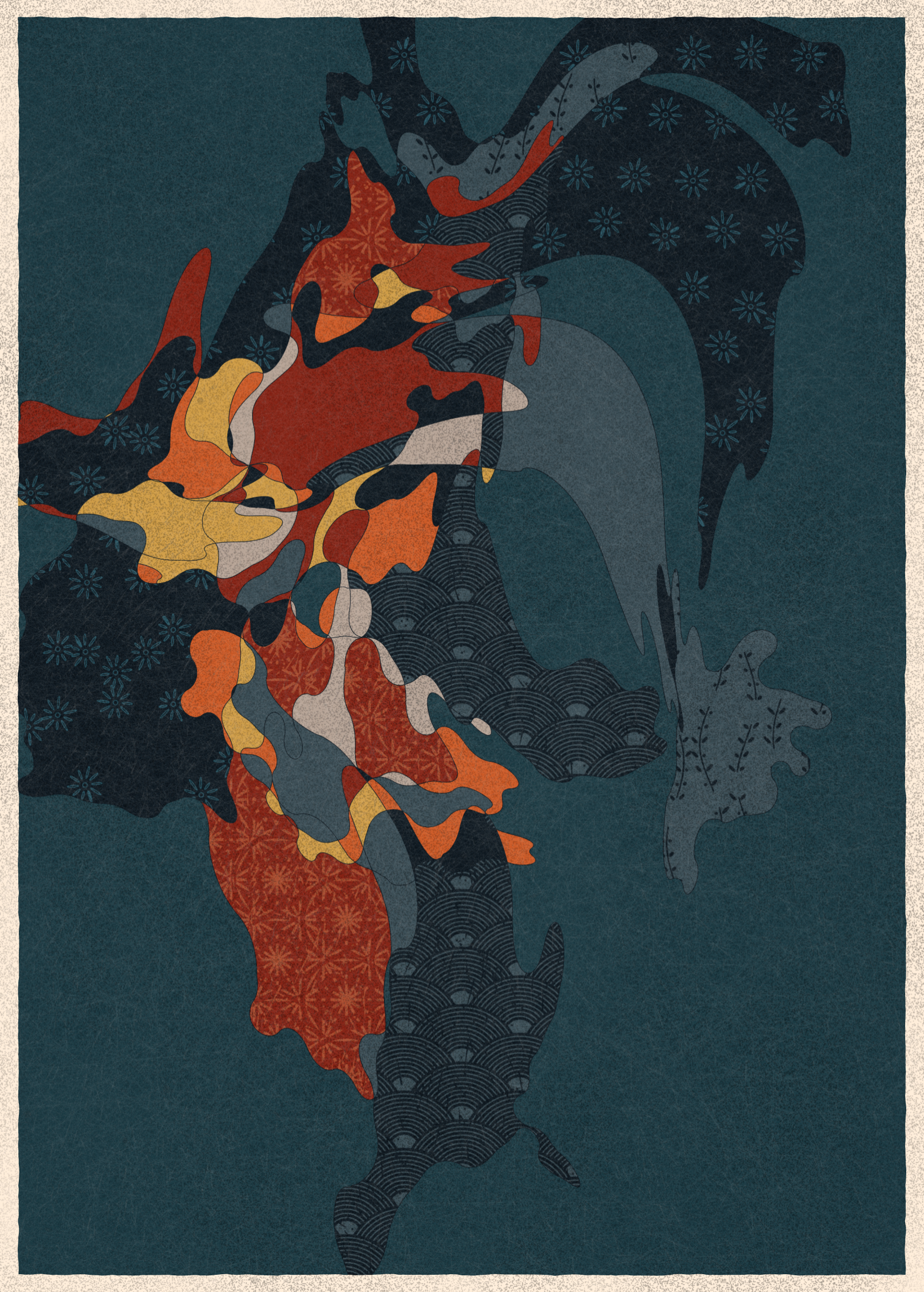 Art Blocks - Art Blocks v2 - Memories of Qilin #733 - NFT # 282000733