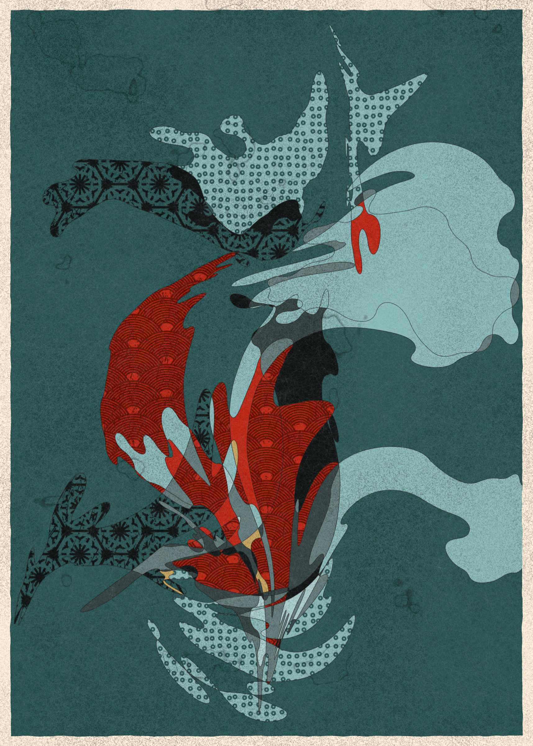 Art Blocks - Art Blocks v2 - Memories of Qilin #740 - NFT # 282000740