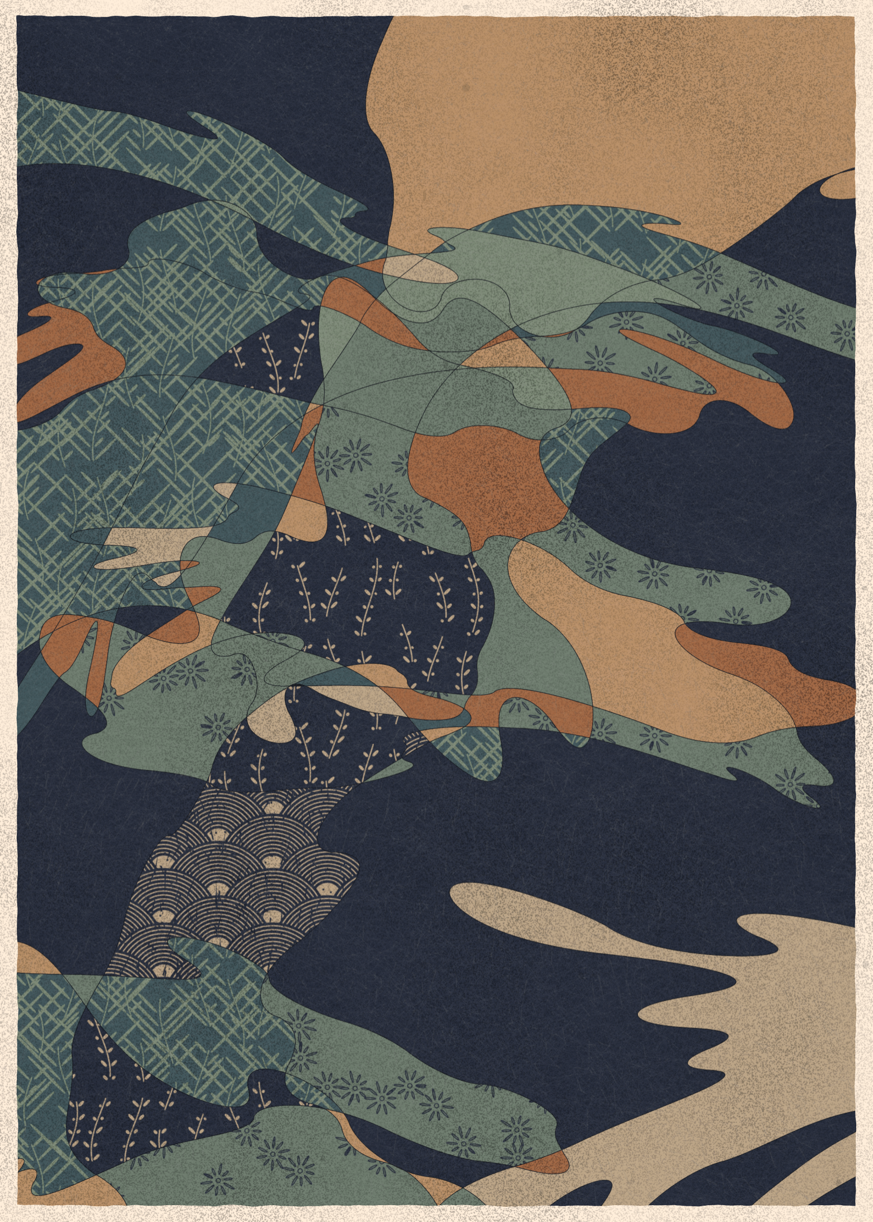 Art Blocks - Art Blocks v2 - Memories of Qilin #741 - NFT # 282000741