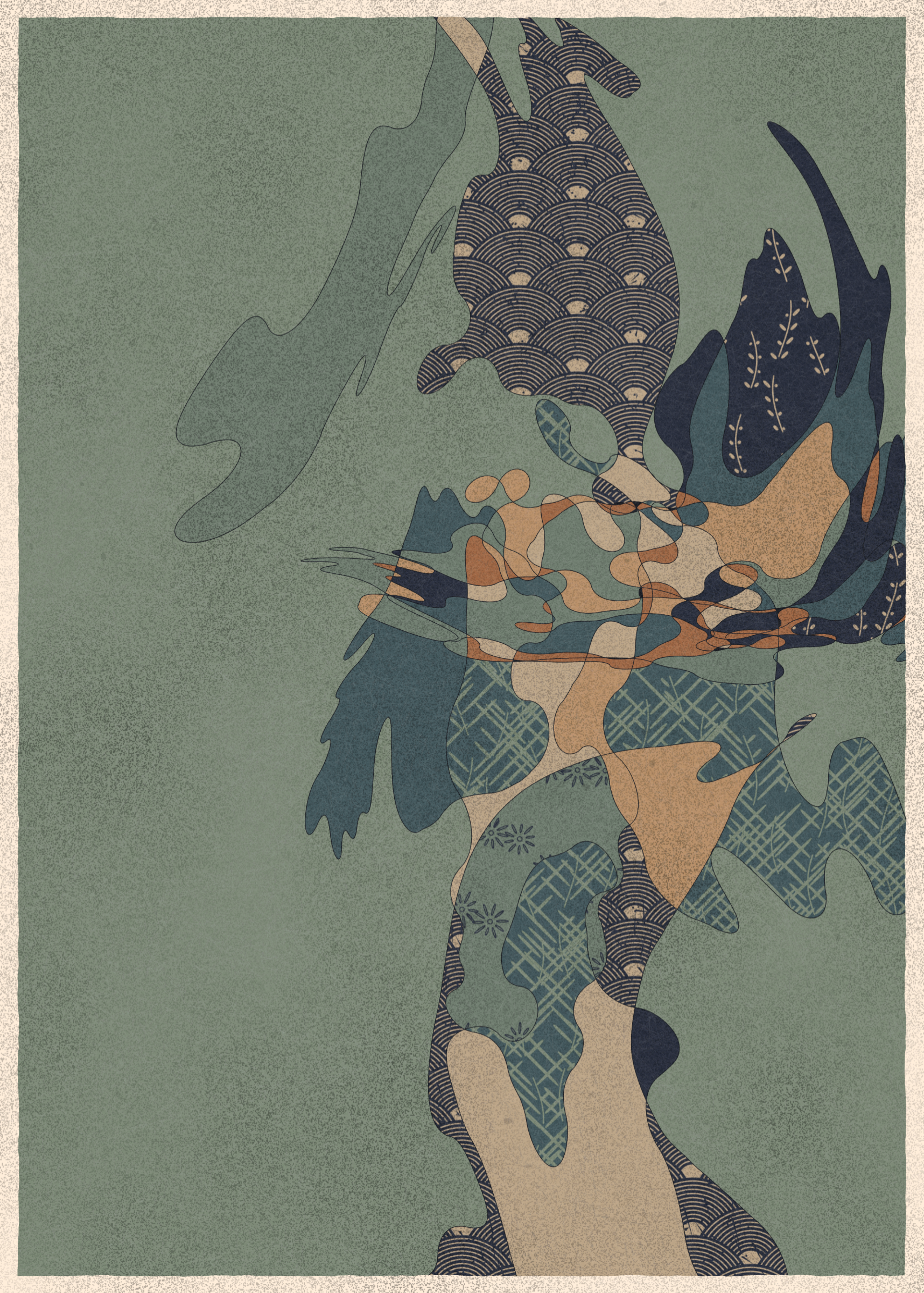 Art Blocks - Art Blocks v2 - Memories of Qilin #742 - NFT # 282000742