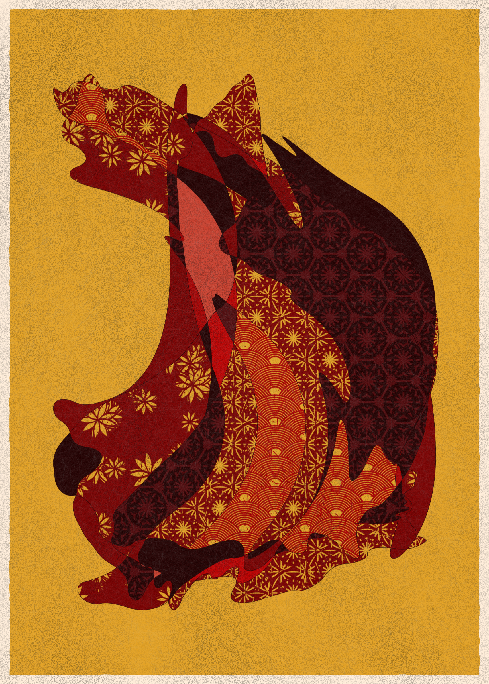 Art Blocks - Art Blocks v2 - Memories of Qilin #749 - NFT # 282000749