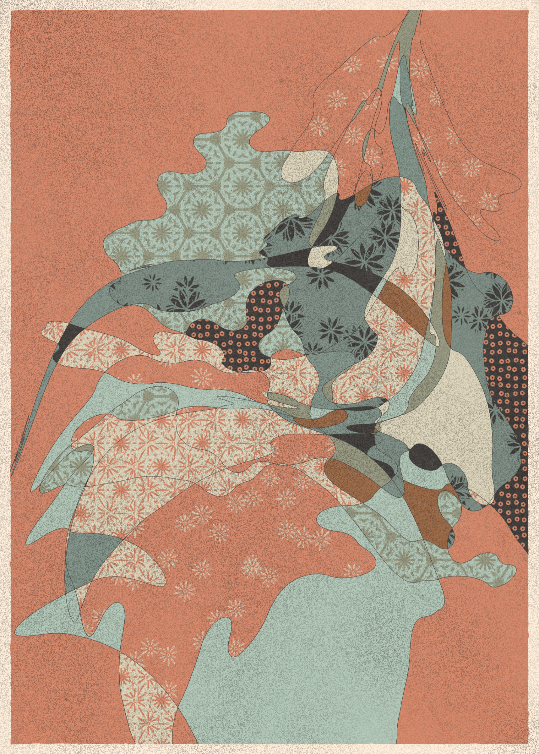 Art Blocks - Art Blocks v2 - Memories of Qilin #761 - NFT # 282000761