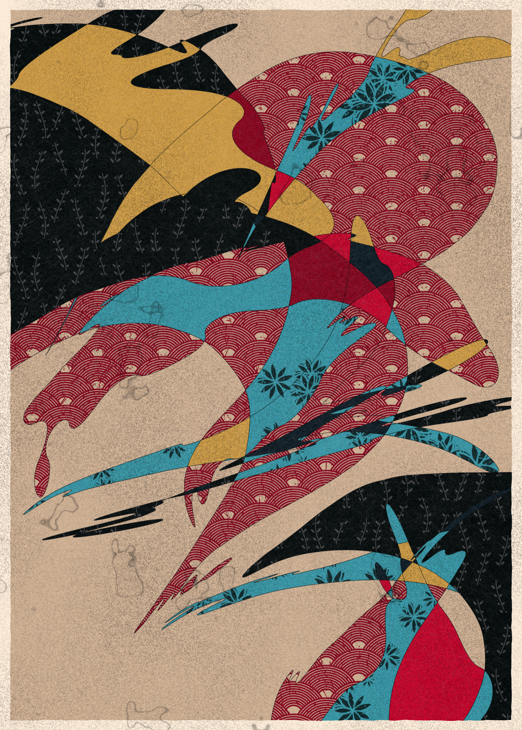 Art Blocks - Art Blocks v2 - Memories of Qilin #772 - NFT # 282000772