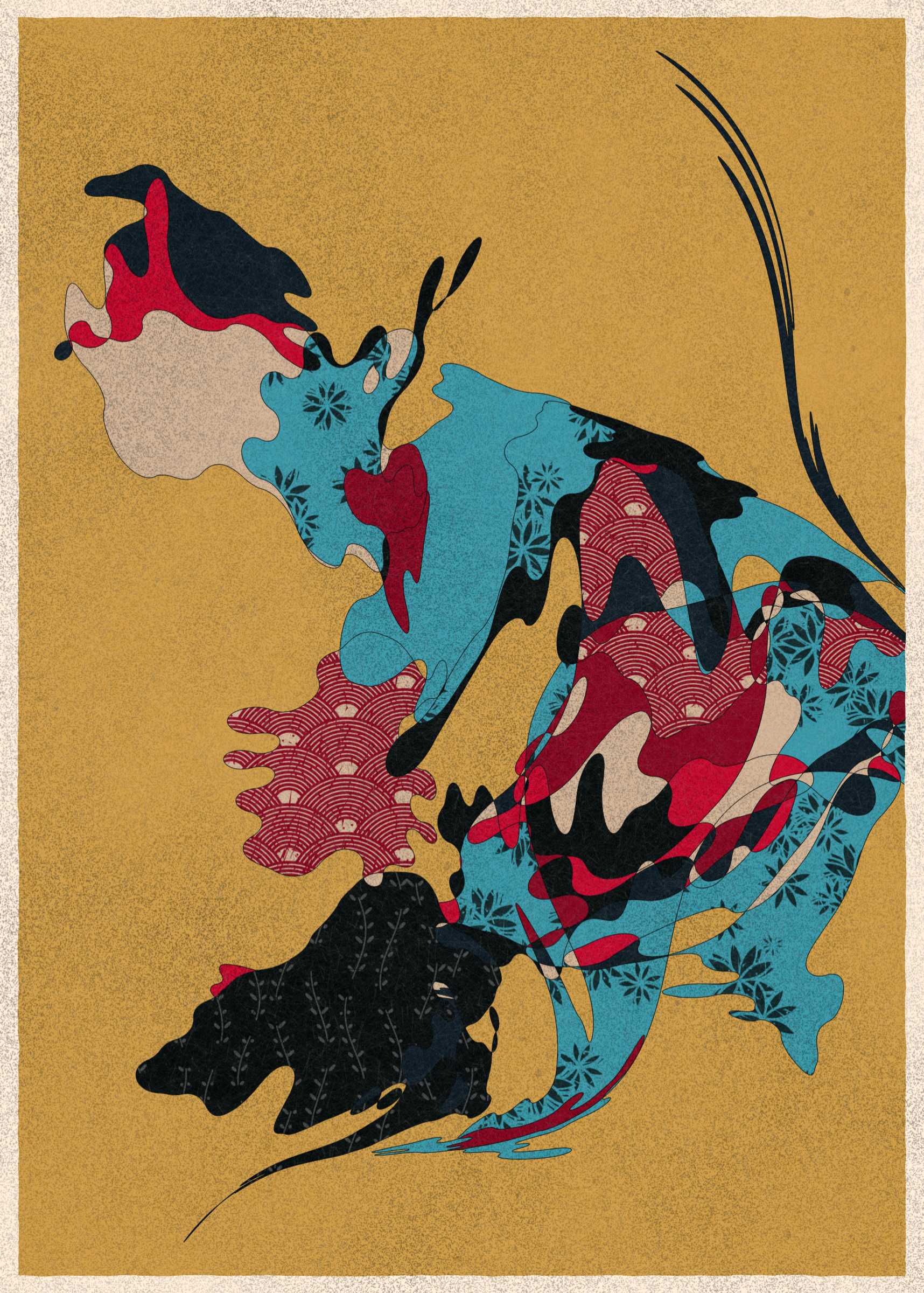 Art Blocks - Art Blocks v2 - Memories of Qilin #778 - NFT # 282000778