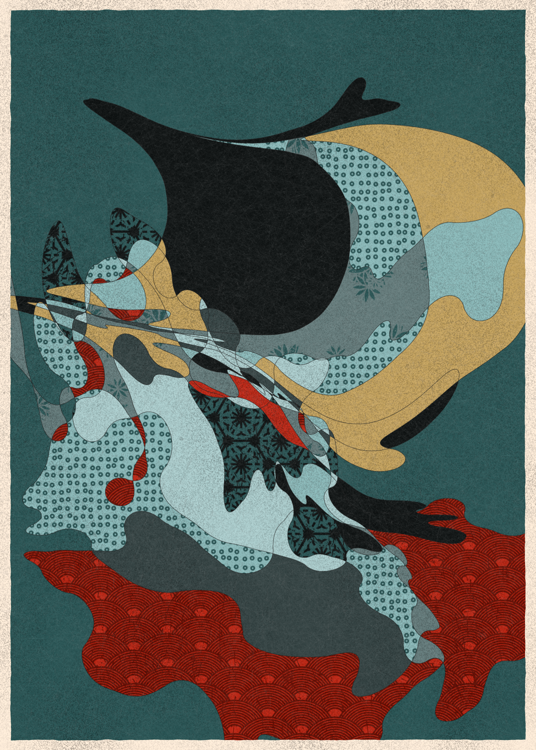 Art Blocks - Art Blocks v2 - Memories of Qilin #779 - NFT # 282000779