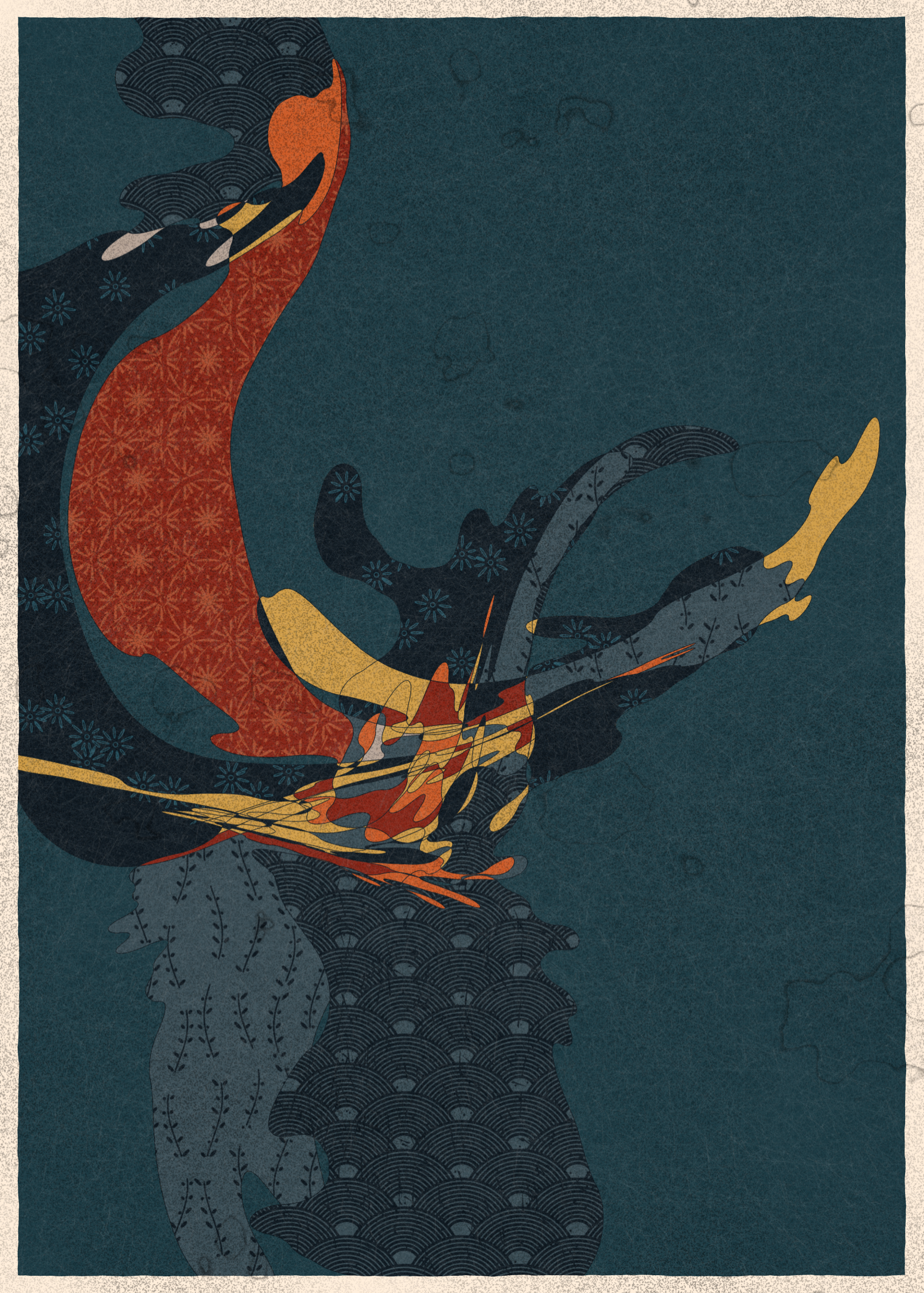 Art Blocks - Art Blocks v2 - Memories of Qilin #781 - NFT # 282000781