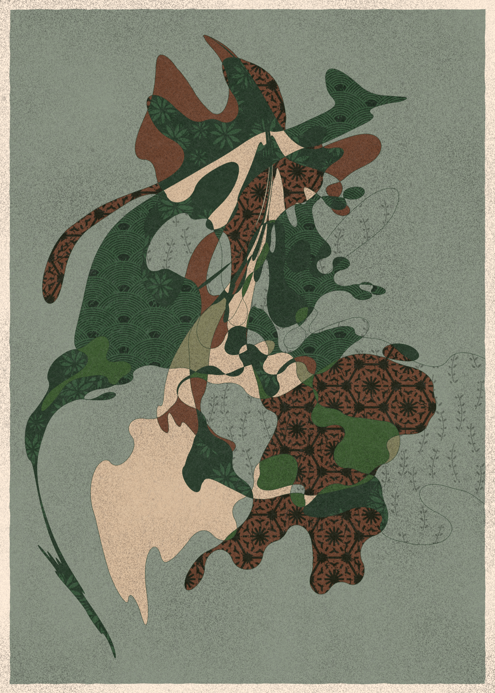 Art Blocks - Art Blocks v2 - Memories of Qilin #795 - NFT # 282000795