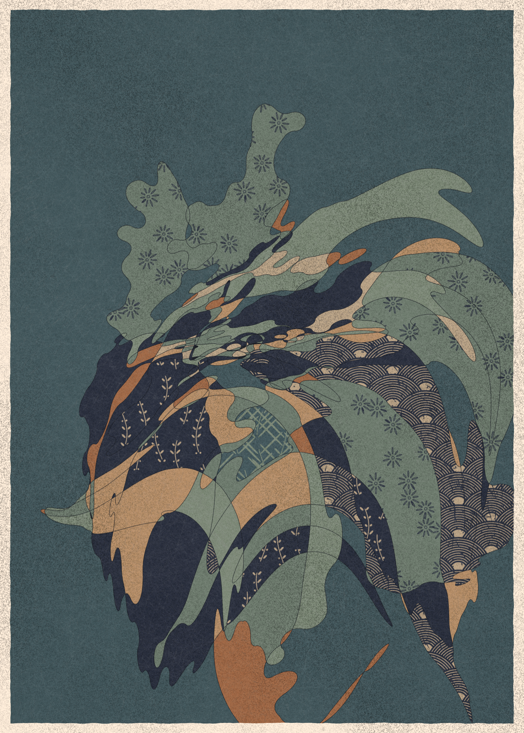 Art Blocks - Art Blocks v2 - Memories of Qilin #797 - NFT # 282000797