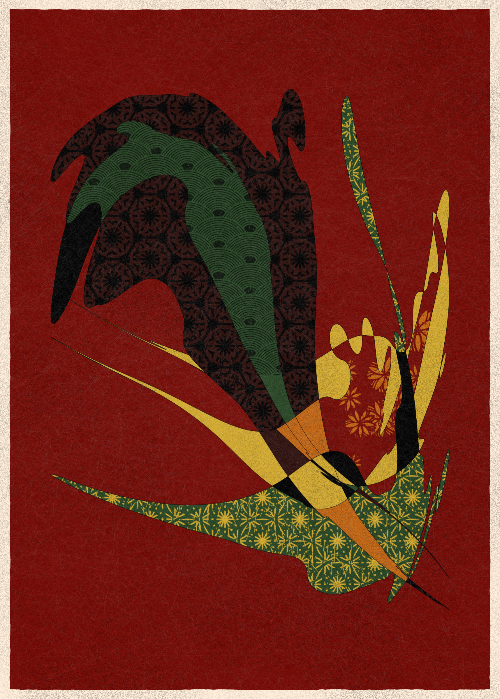 Art Blocks - Art Blocks v2 - Memories of Qilin #804 - NFT # 282000804