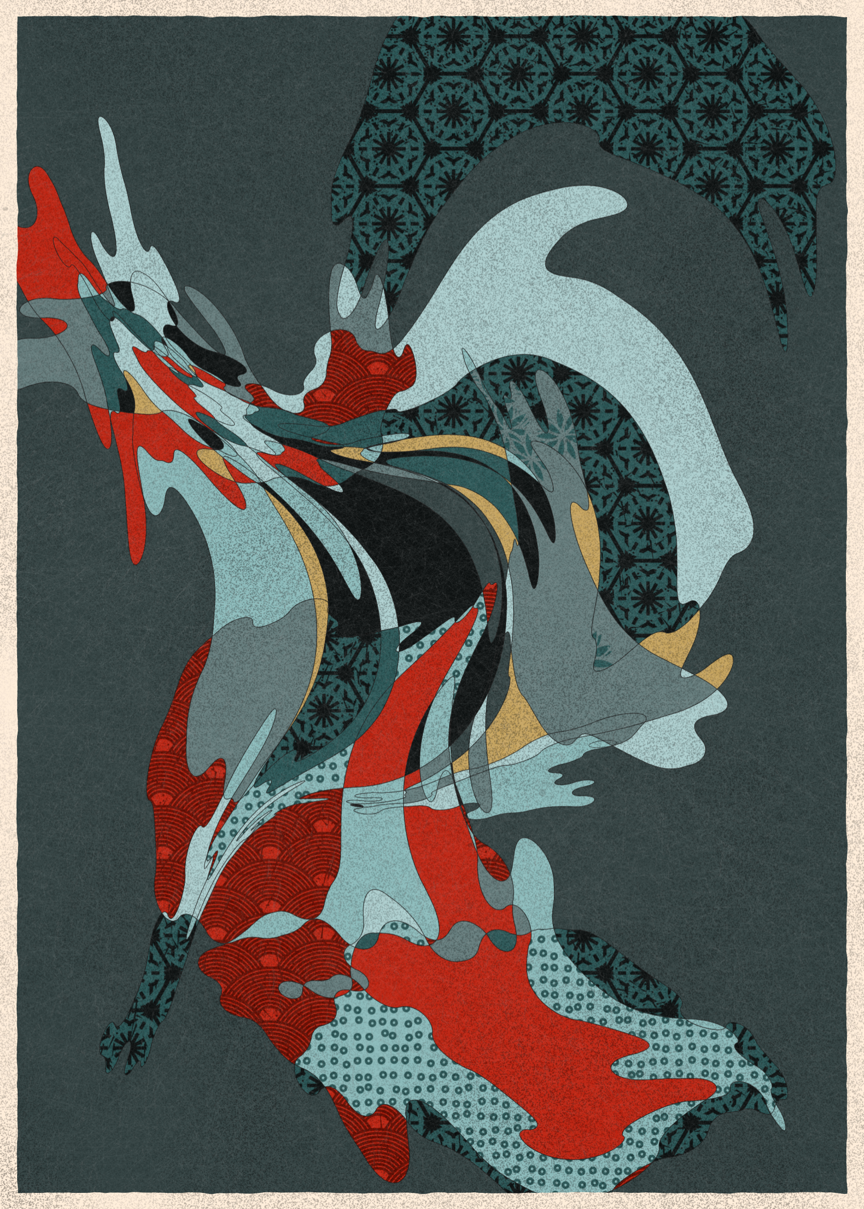 Art Blocks - Art Blocks v2 - Memories of Qilin #806 - NFT # 282000806