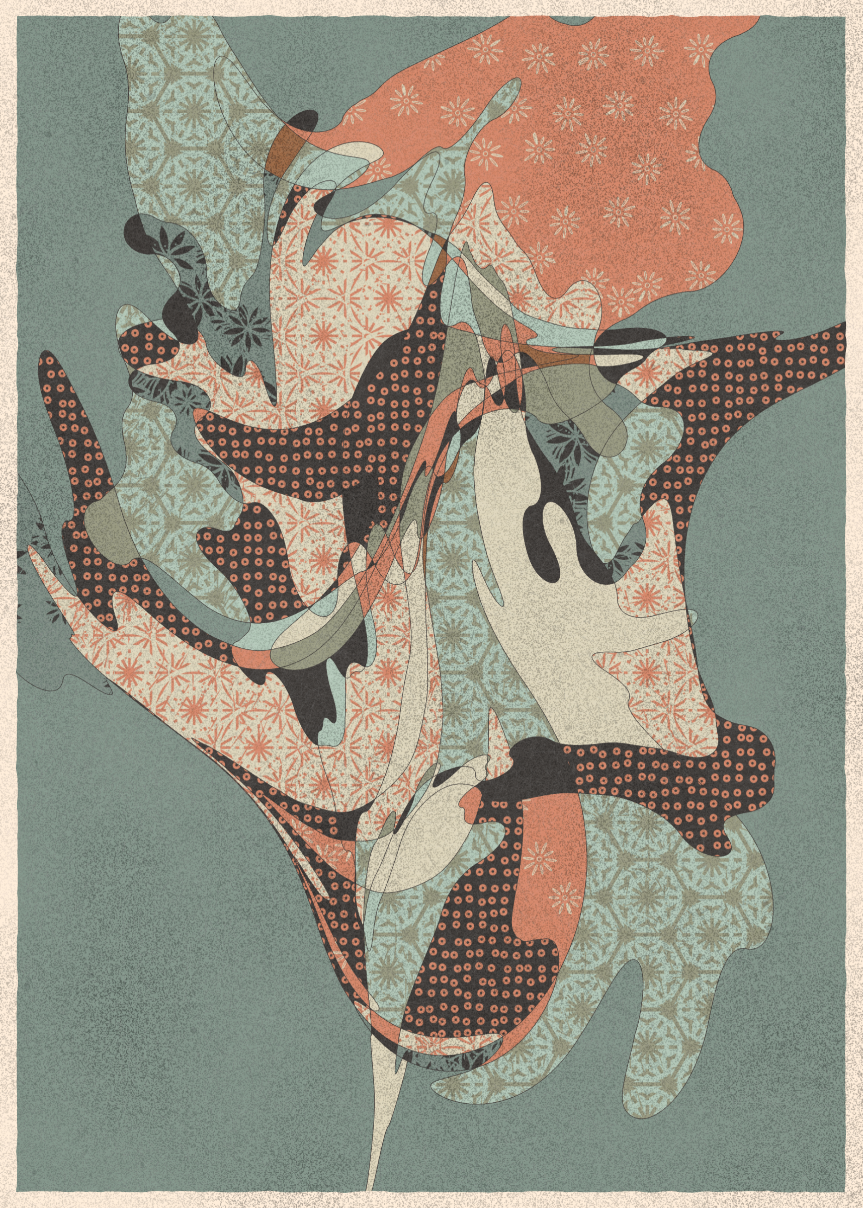 Art Blocks - Art Blocks v2 - Memories of Qilin #817 - NFT # 282000817