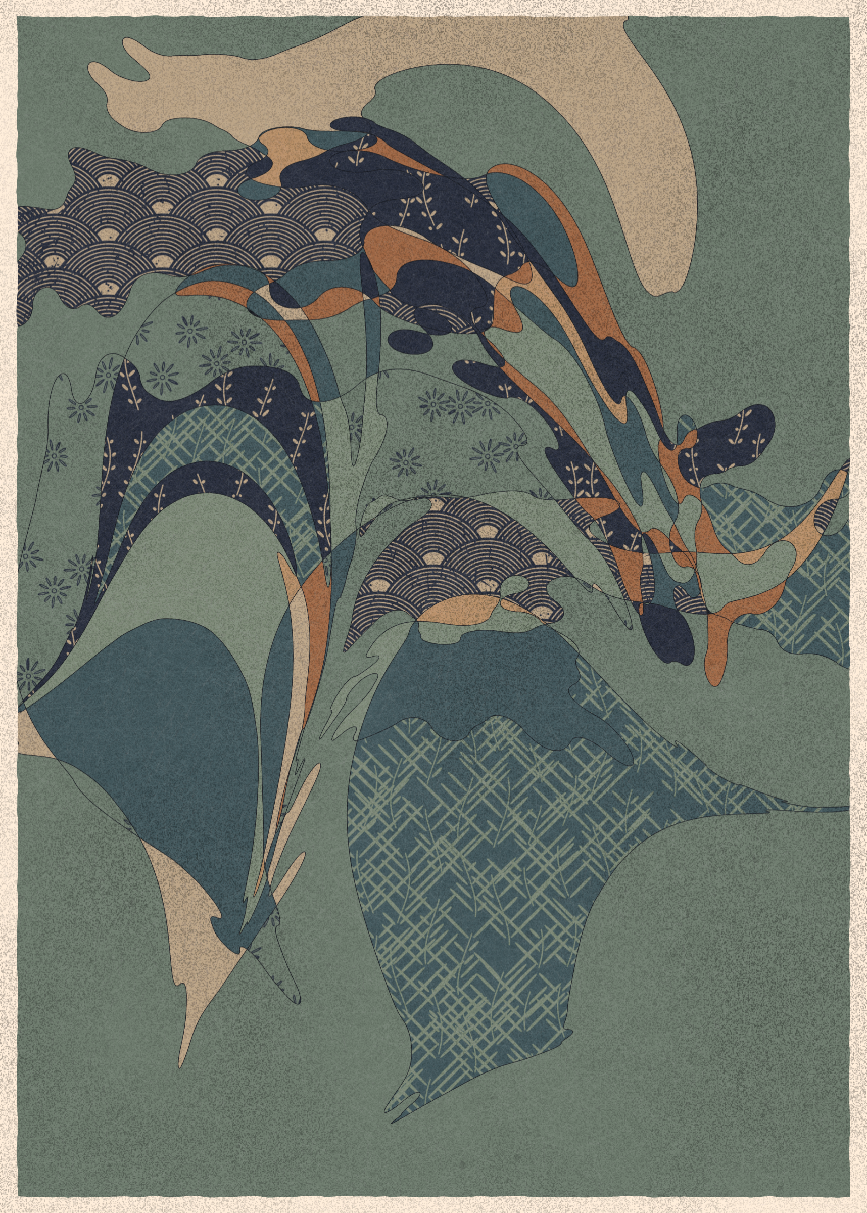 Art Blocks - Art Blocks v2 - Memories of Qilin #820 - NFT # 282000820