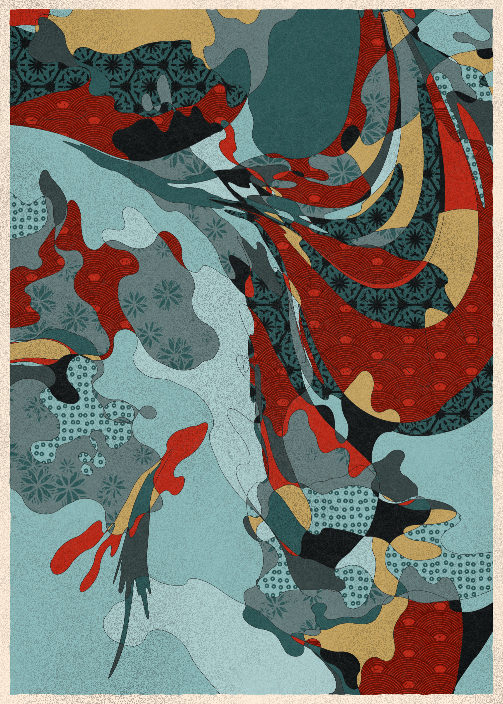 Art Blocks - Art Blocks v2 - Memories of Qilin #830 - NFT # 282000830