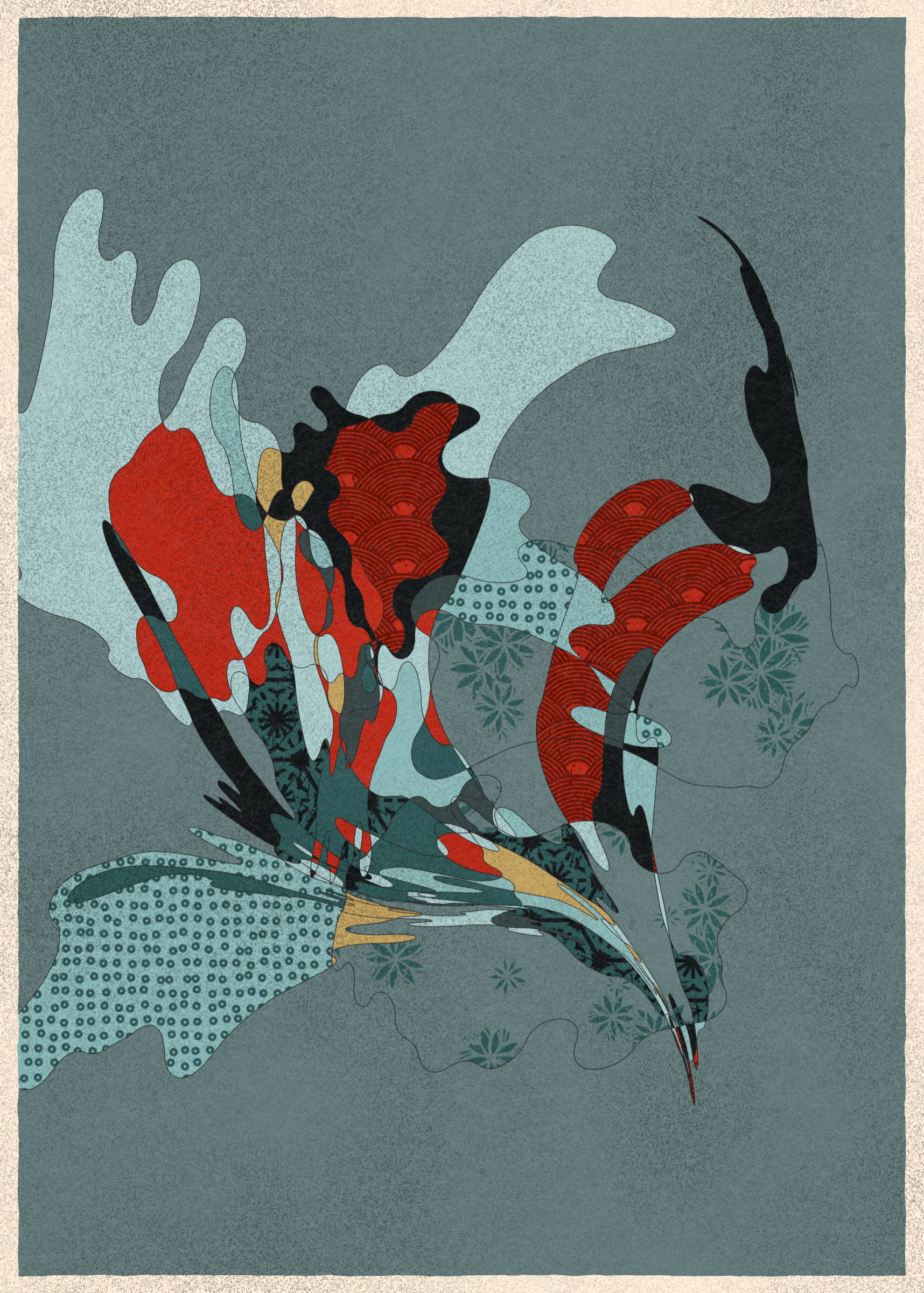 Art Blocks - Art Blocks v2 - Memories of Qilin #832 - NFT # 282000832