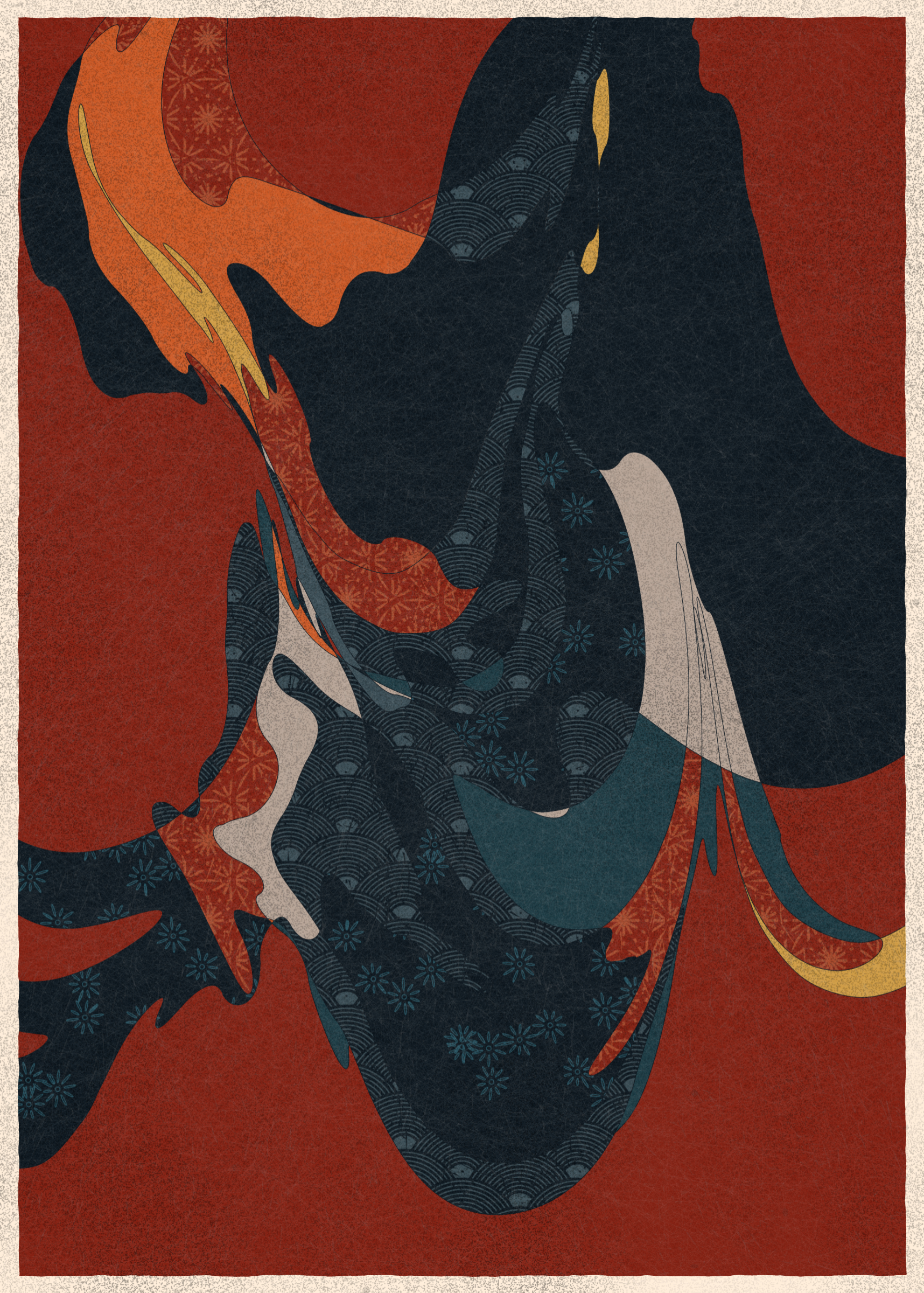 Art Blocks - Art Blocks v2 - Memories of Qilin #833 - NFT # 282000833