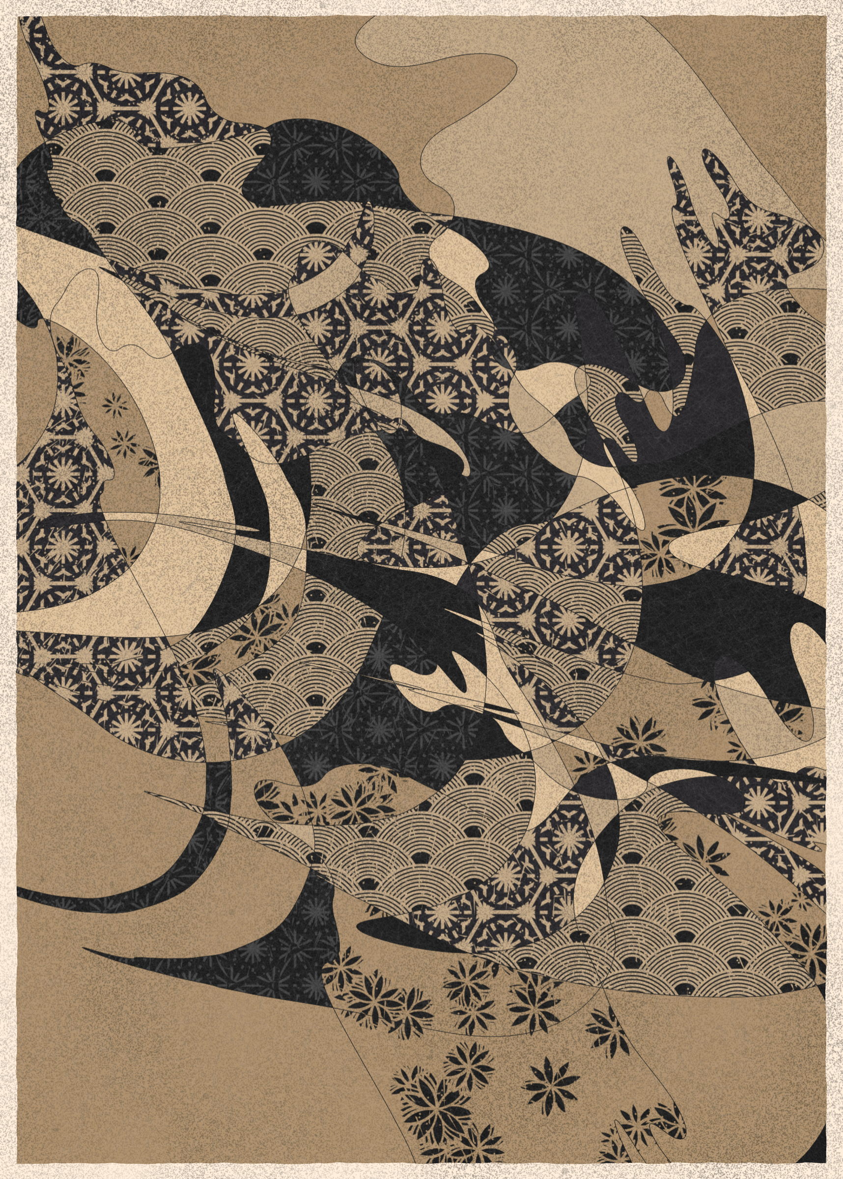 Art Blocks - Art Blocks v2 - Memories of Qilin #834 - NFT # 282000834