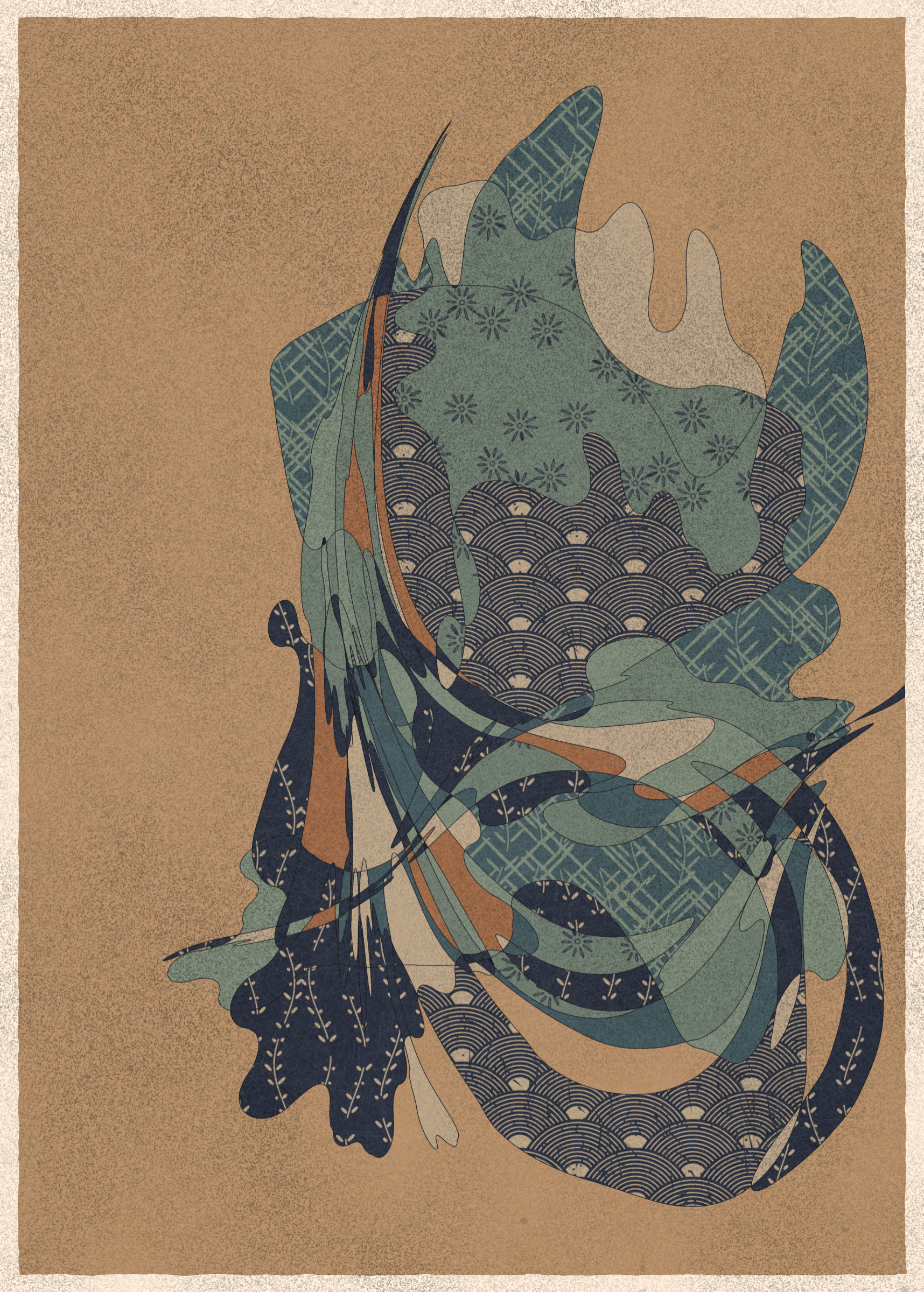 Art Blocks - Art Blocks v2 - Memories of Qilin #845 - NFT # 282000845