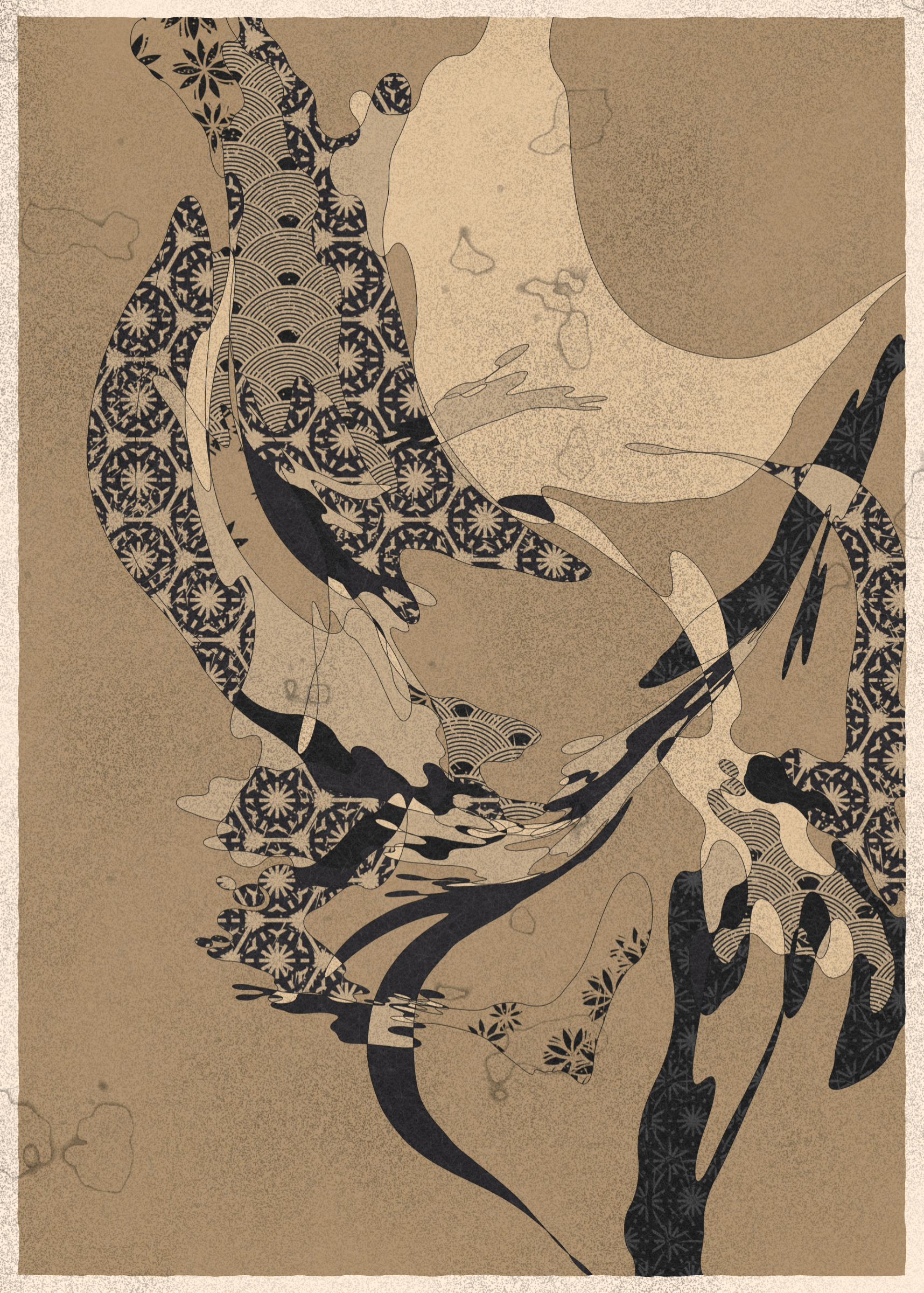 Art Blocks - Art Blocks v2 - Memories of Qilin #863 - NFT # 282000863