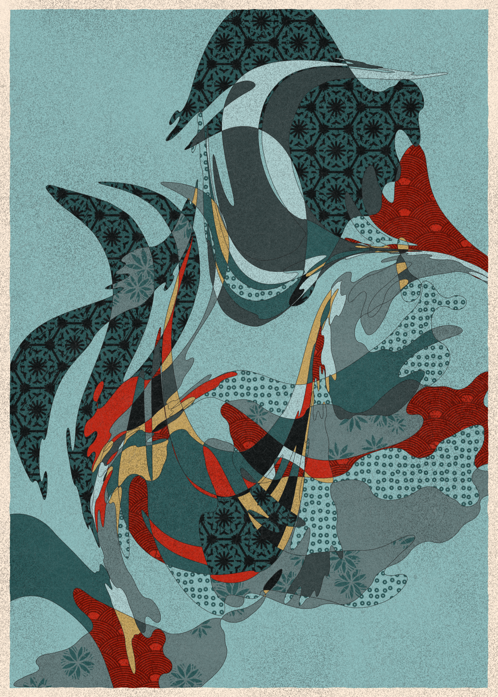 Art Blocks - Art Blocks v2 - Memories of Qilin #869 - NFT # 282000869