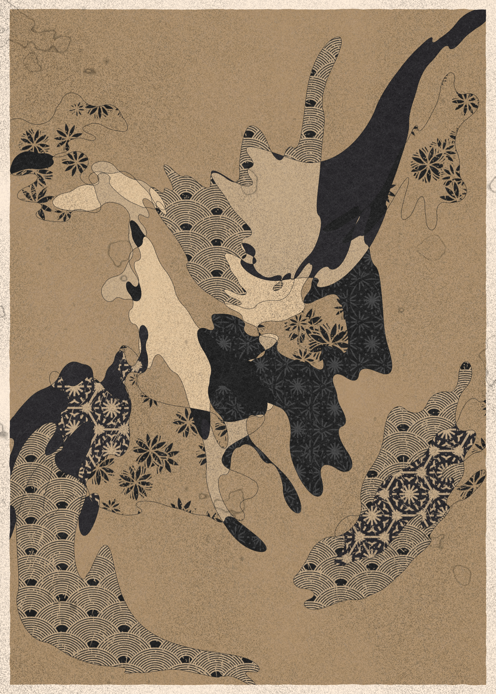 Art Blocks - Art Blocks v2 - Memories of Qilin #883 - NFT # 282000883