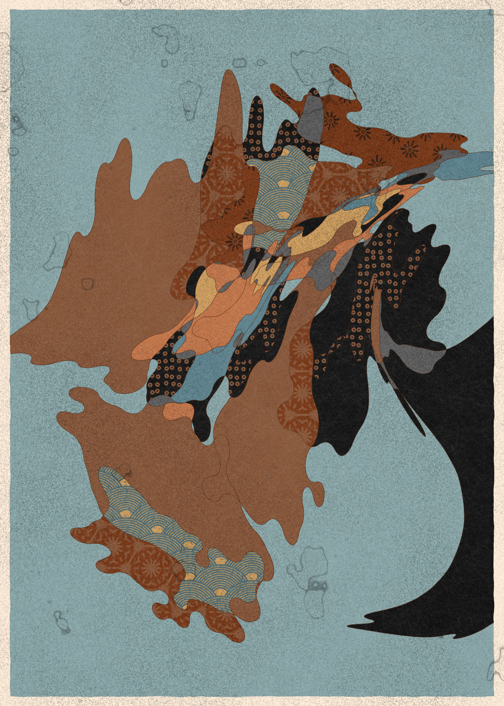 Art Blocks - Art Blocks v2 - Memories of Qilin #884 - NFT # 282000884