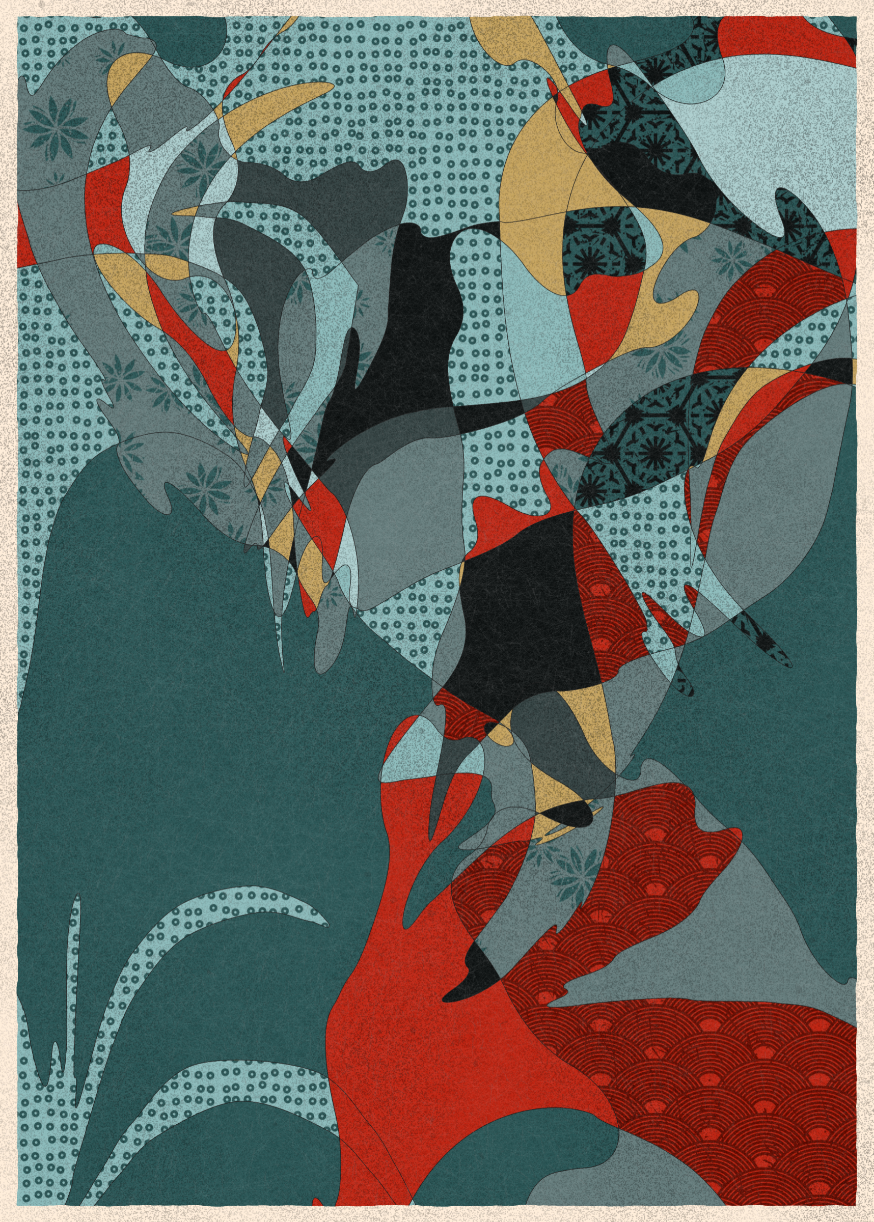 Art Blocks - Art Blocks v2 - Memories of Qilin #886 - NFT # 282000886