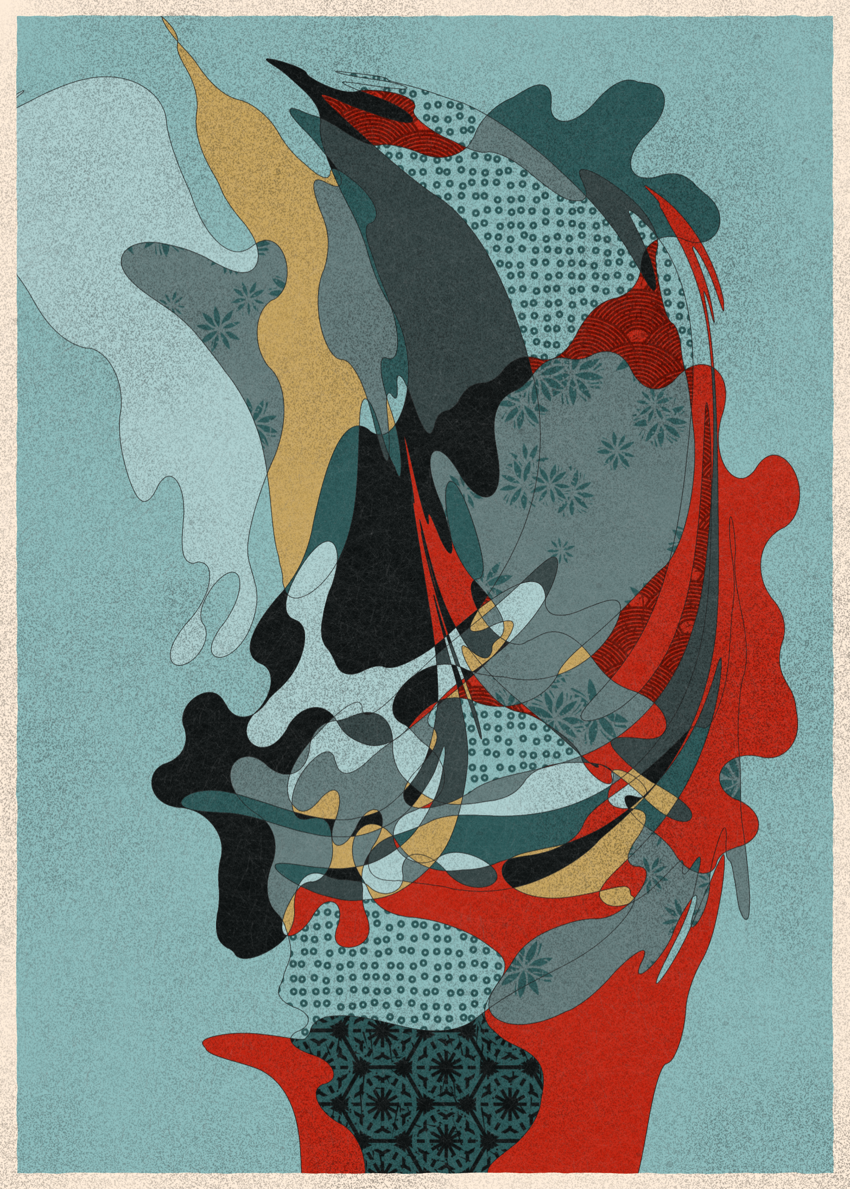 Art Blocks - Art Blocks v2 - Memories of Qilin #893 - NFT # 282000893