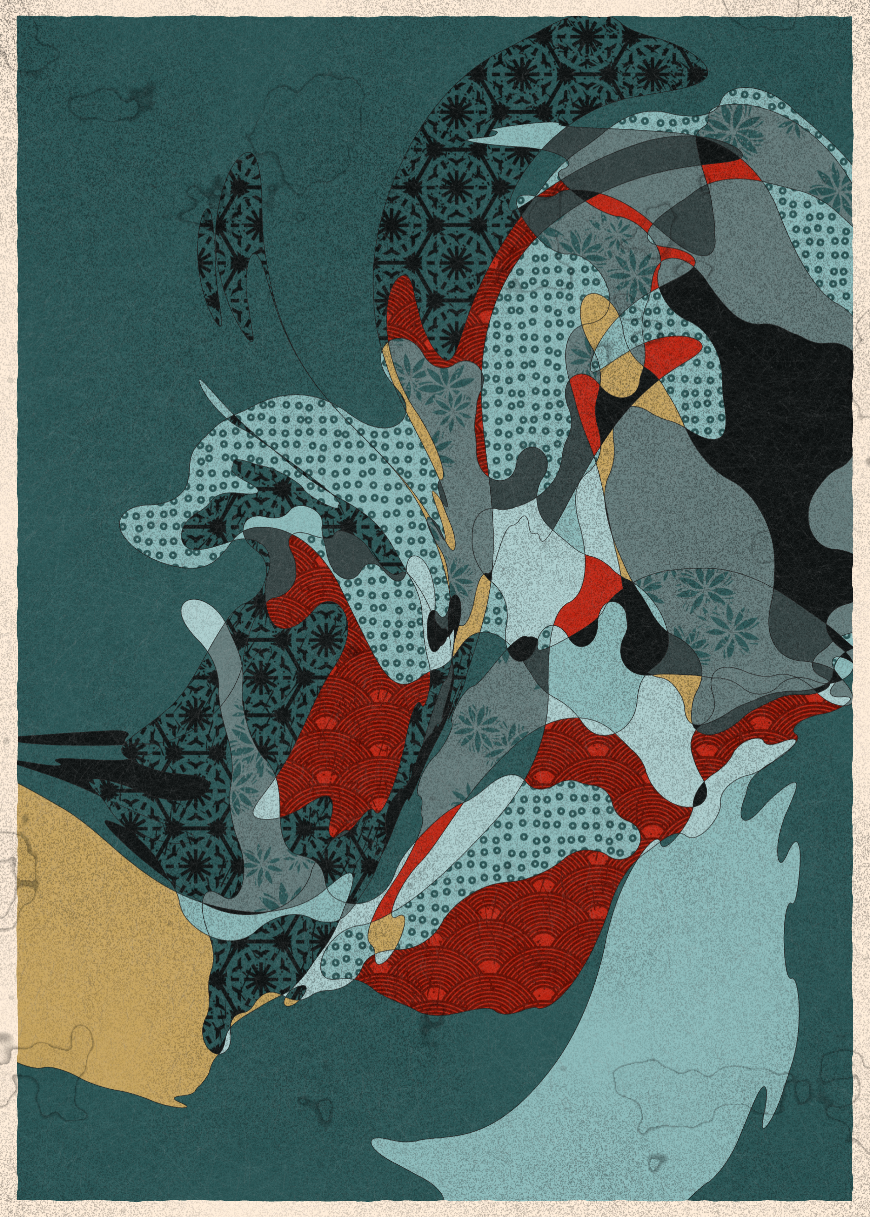 Art Blocks - Art Blocks v2 - Memories of Qilin #897 - NFT # 282000897