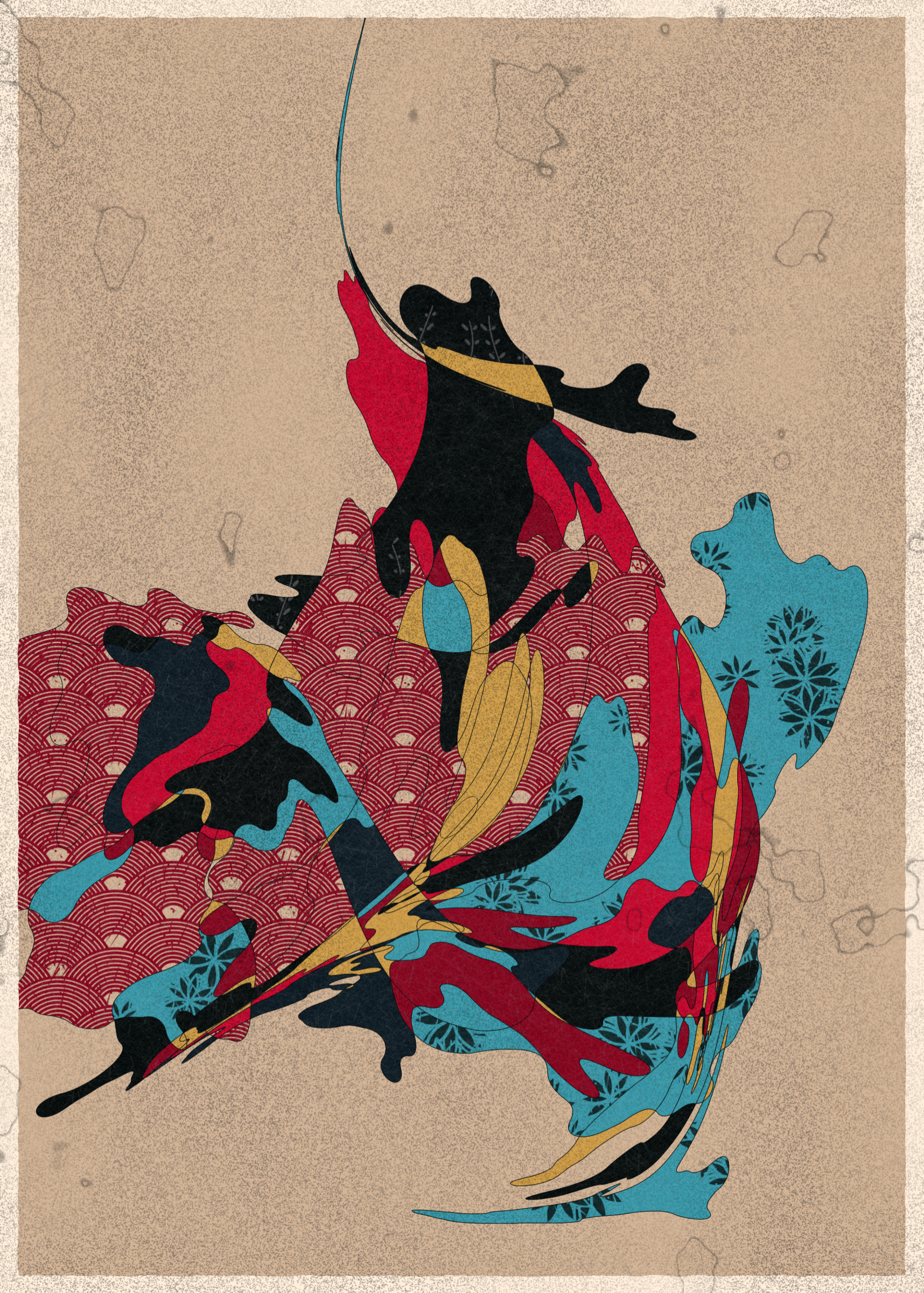 Art Blocks - Art Blocks v2 - Memories of Qilin #904 - NFT # 282000904