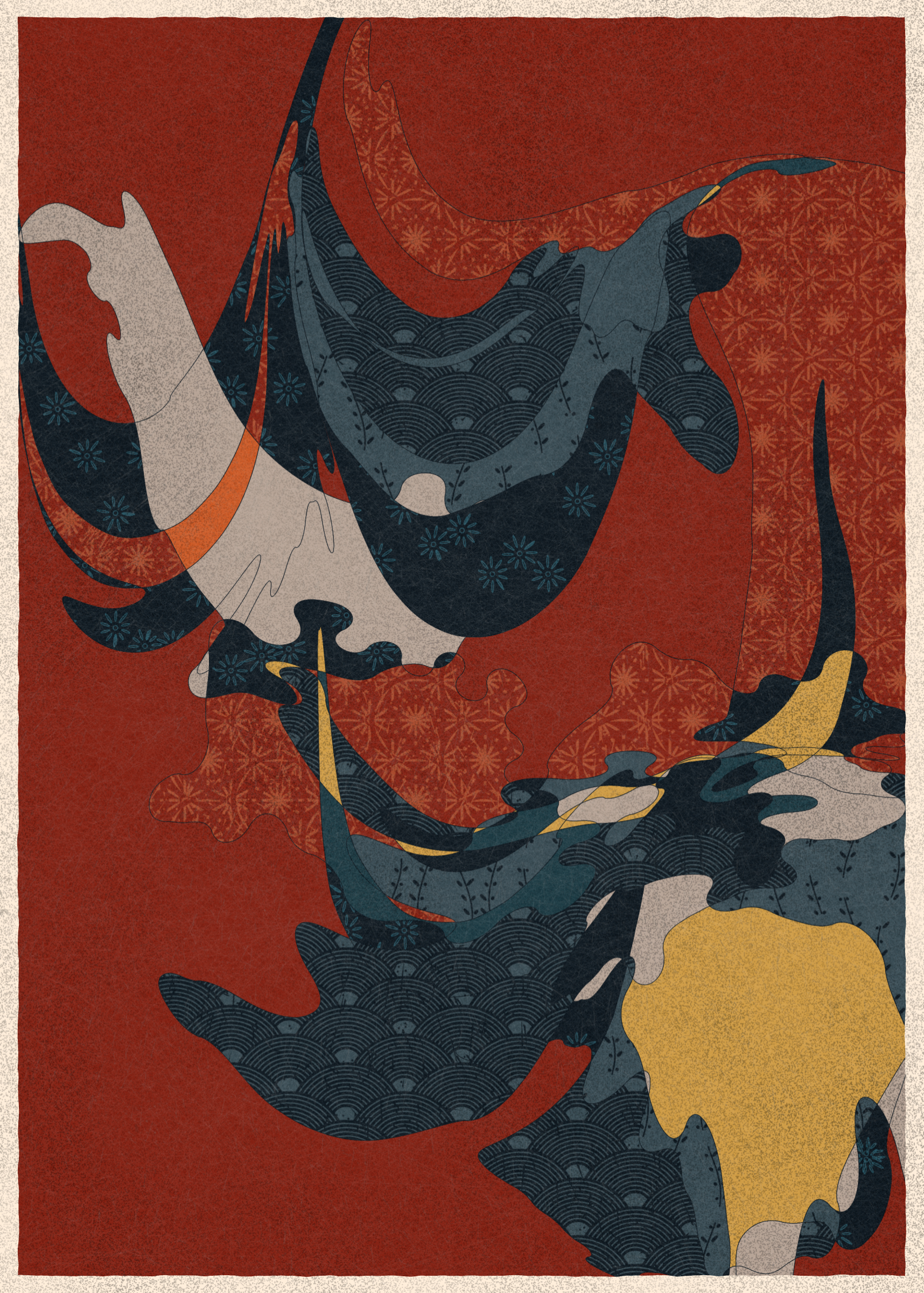 Art Blocks - Art Blocks v2 - Memories of Qilin #905 - NFT # 282000905