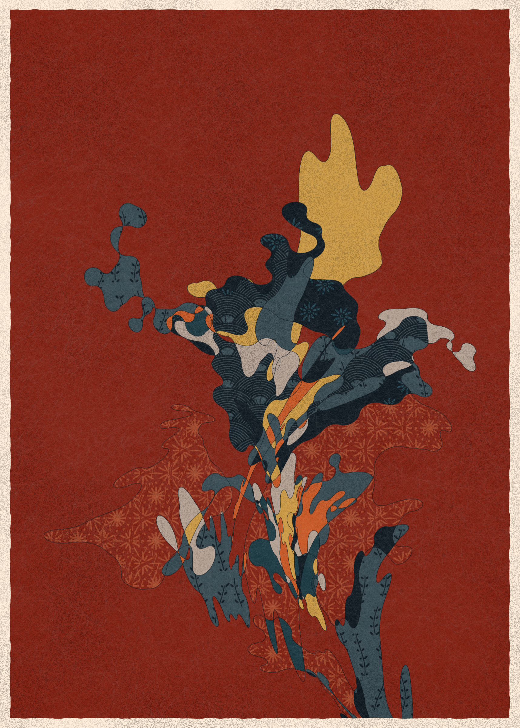 Art Blocks - Art Blocks v2 - Memories of Qilin #907 - NFT # 282000907