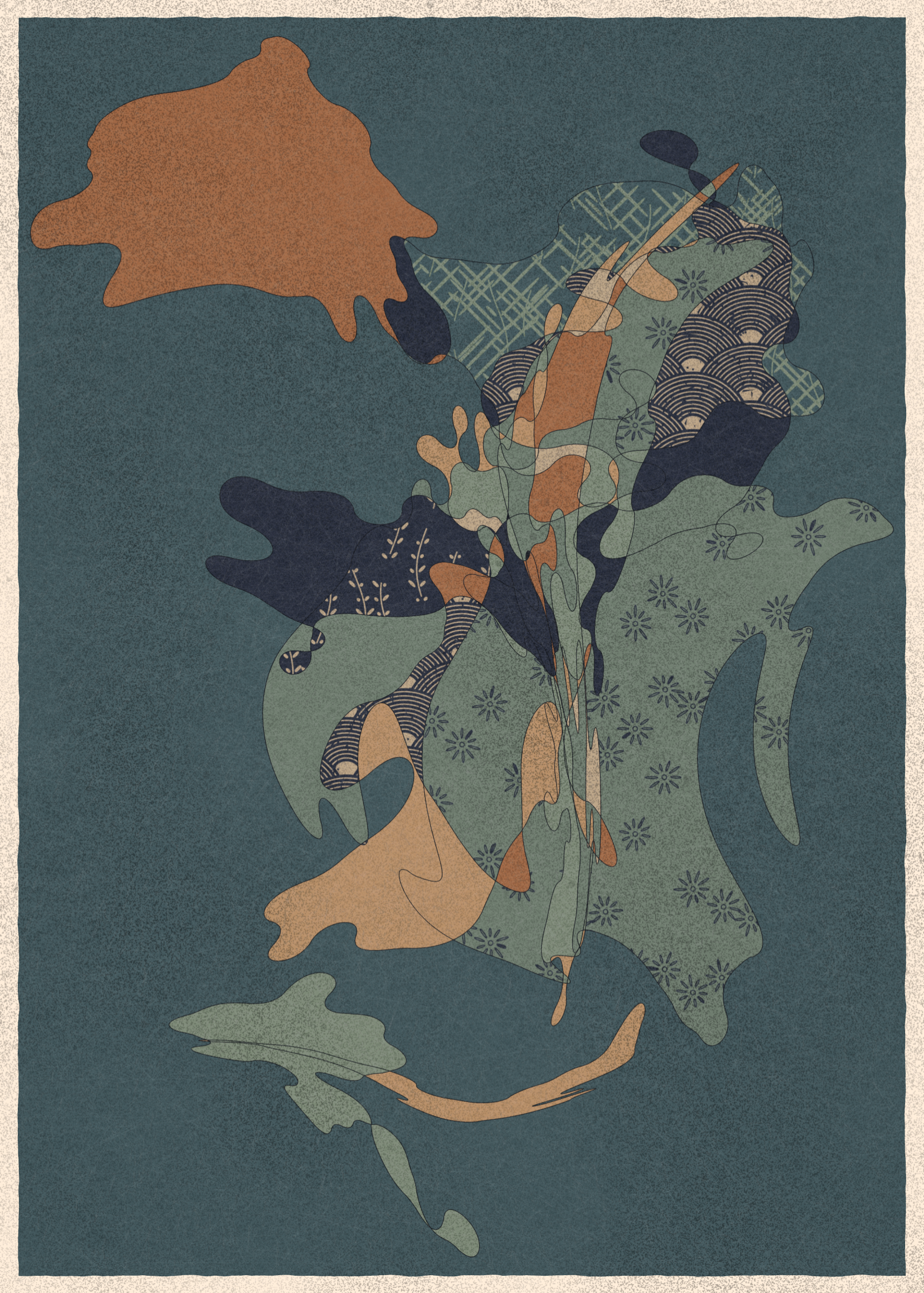 Art Blocks - Art Blocks v2 - Memories of Qilin #911 - NFT # 282000911