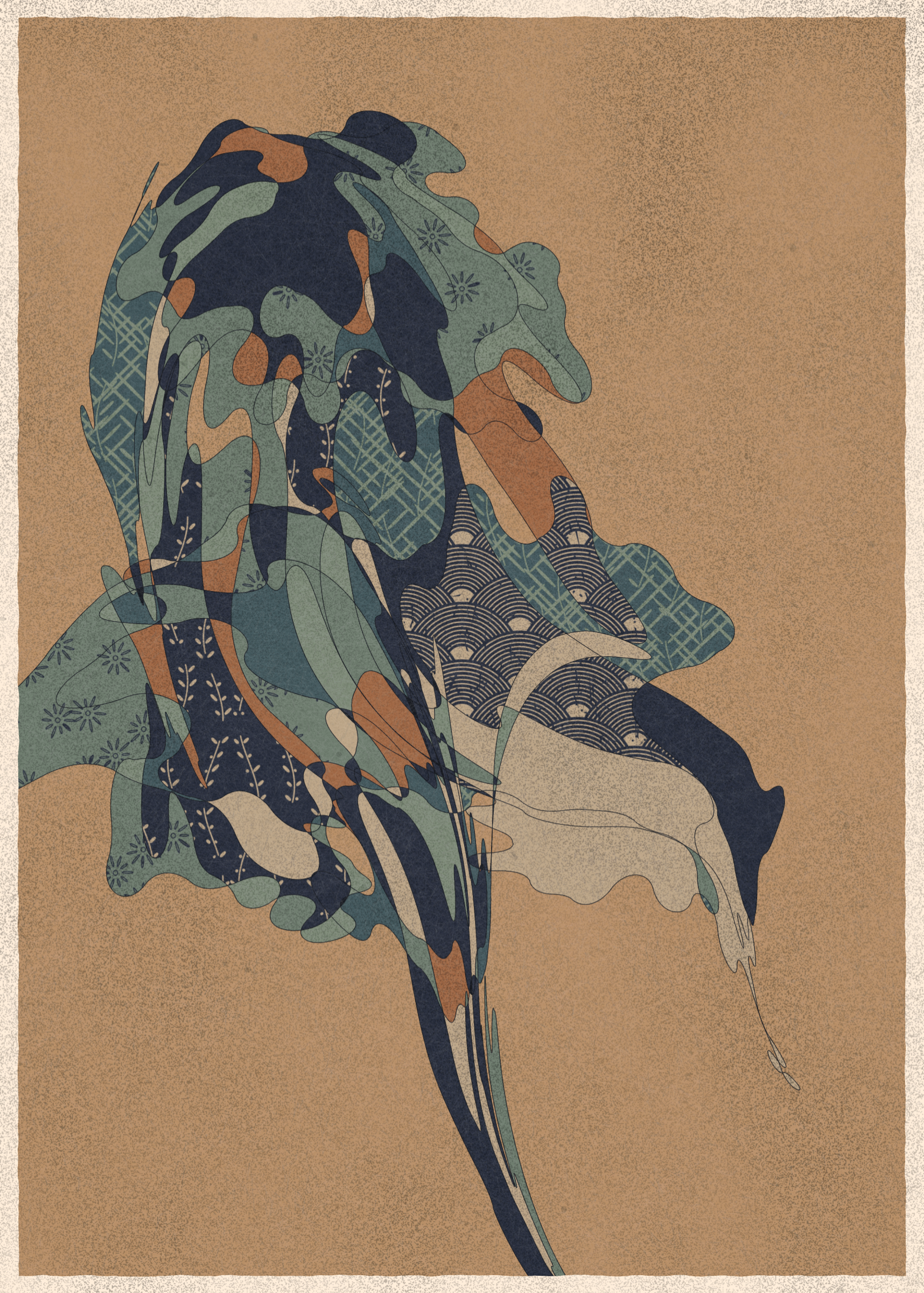 Art Blocks - Art Blocks v2 - Memories of Qilin #912 - NFT # 282000912