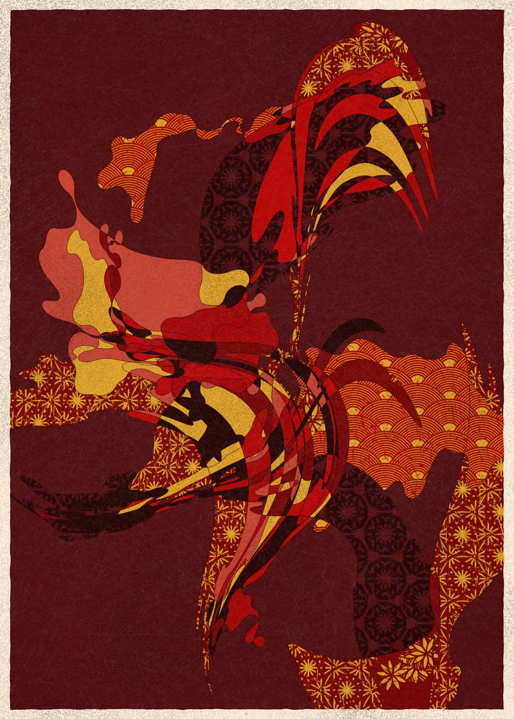 Art Blocks - Art Blocks v2 - Memories of Qilin #914 - NFT # 282000914