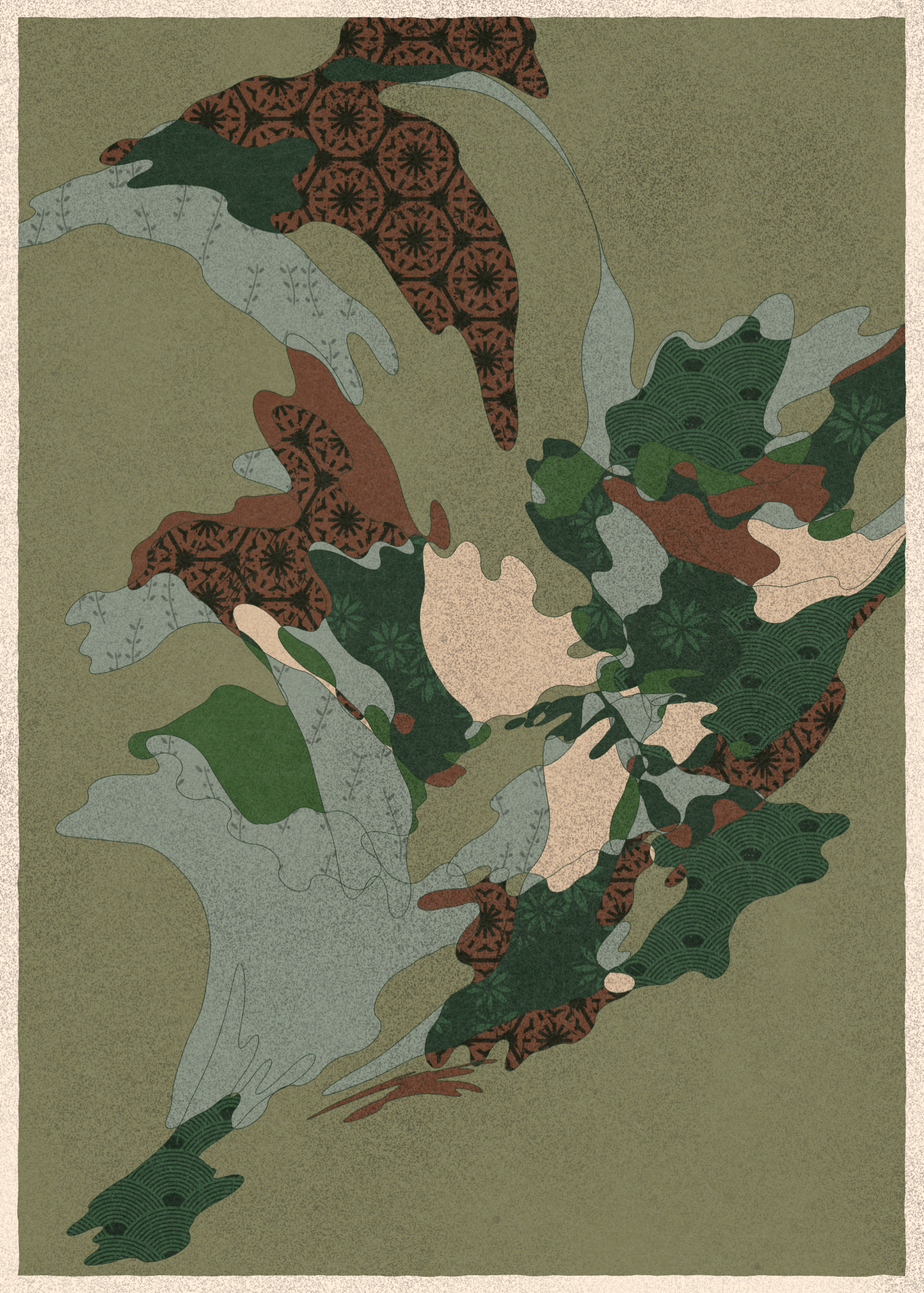 Art Blocks - Art Blocks v2 - Memories of Qilin #918 - NFT # 282000918