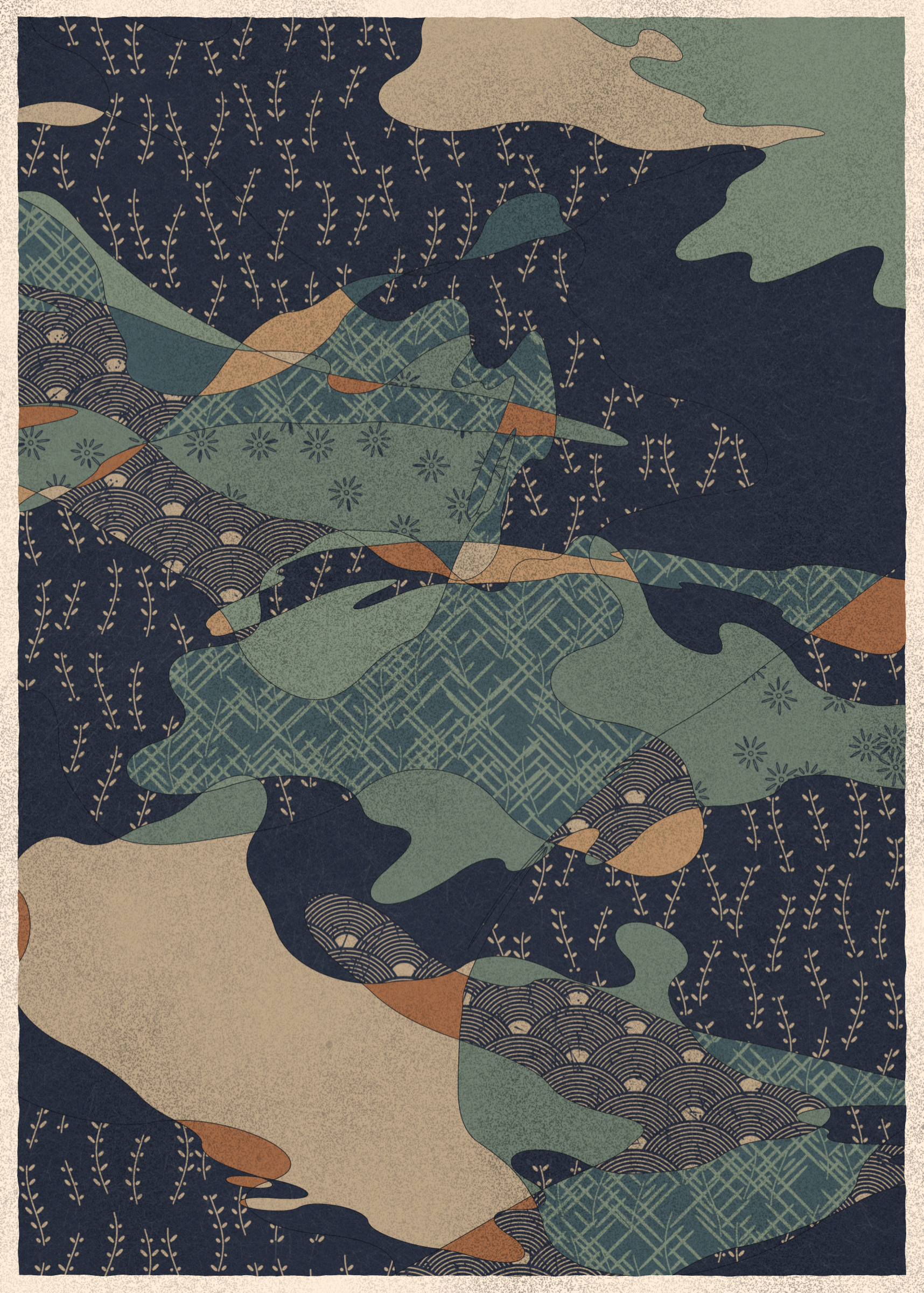 Art Blocks - Art Blocks v2 - Memories of Qilin #923 - NFT # 282000923