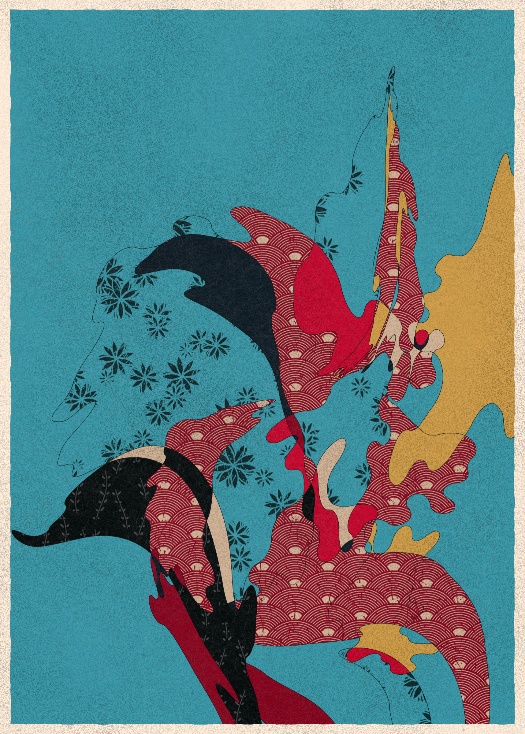 Art Blocks - Art Blocks v2 - Memories of Qilin #929 - NFT # 282000929