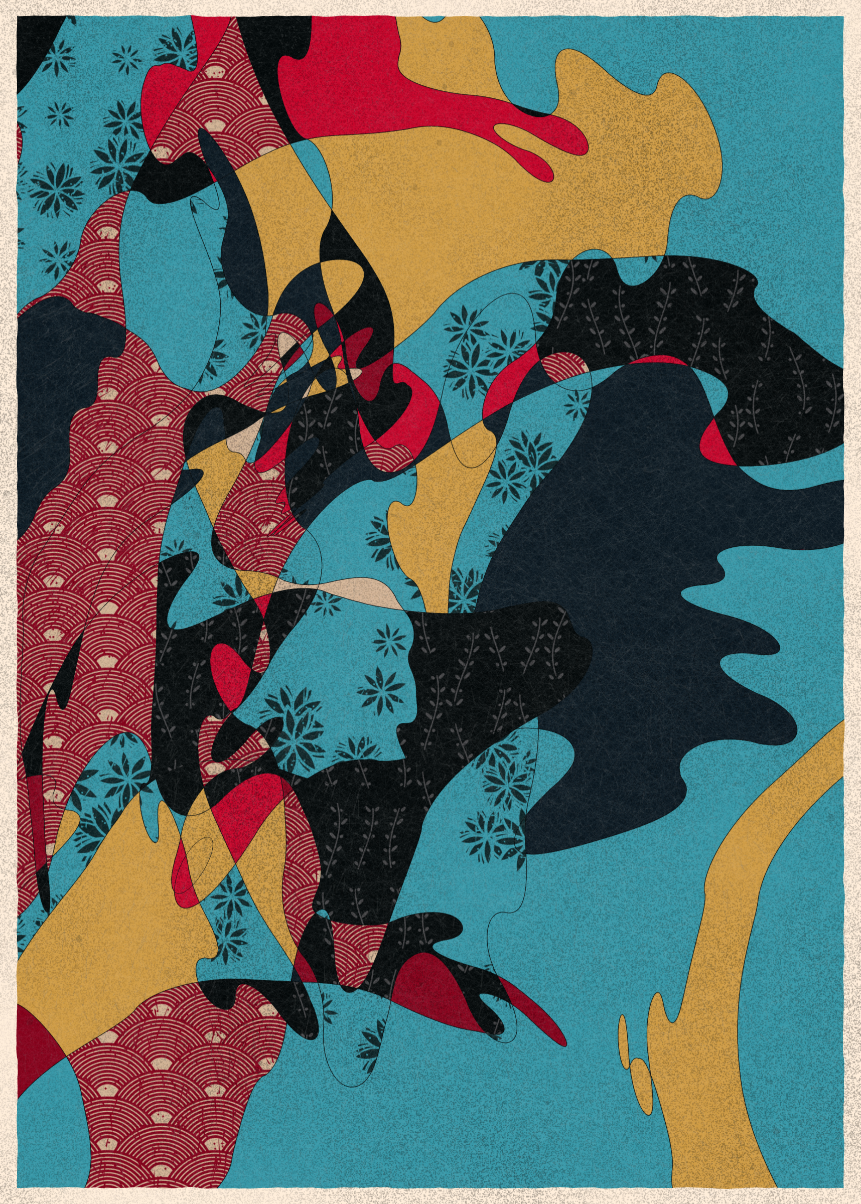 Art Blocks - Art Blocks v2 - Memories of Qilin #933 - NFT # 282000933