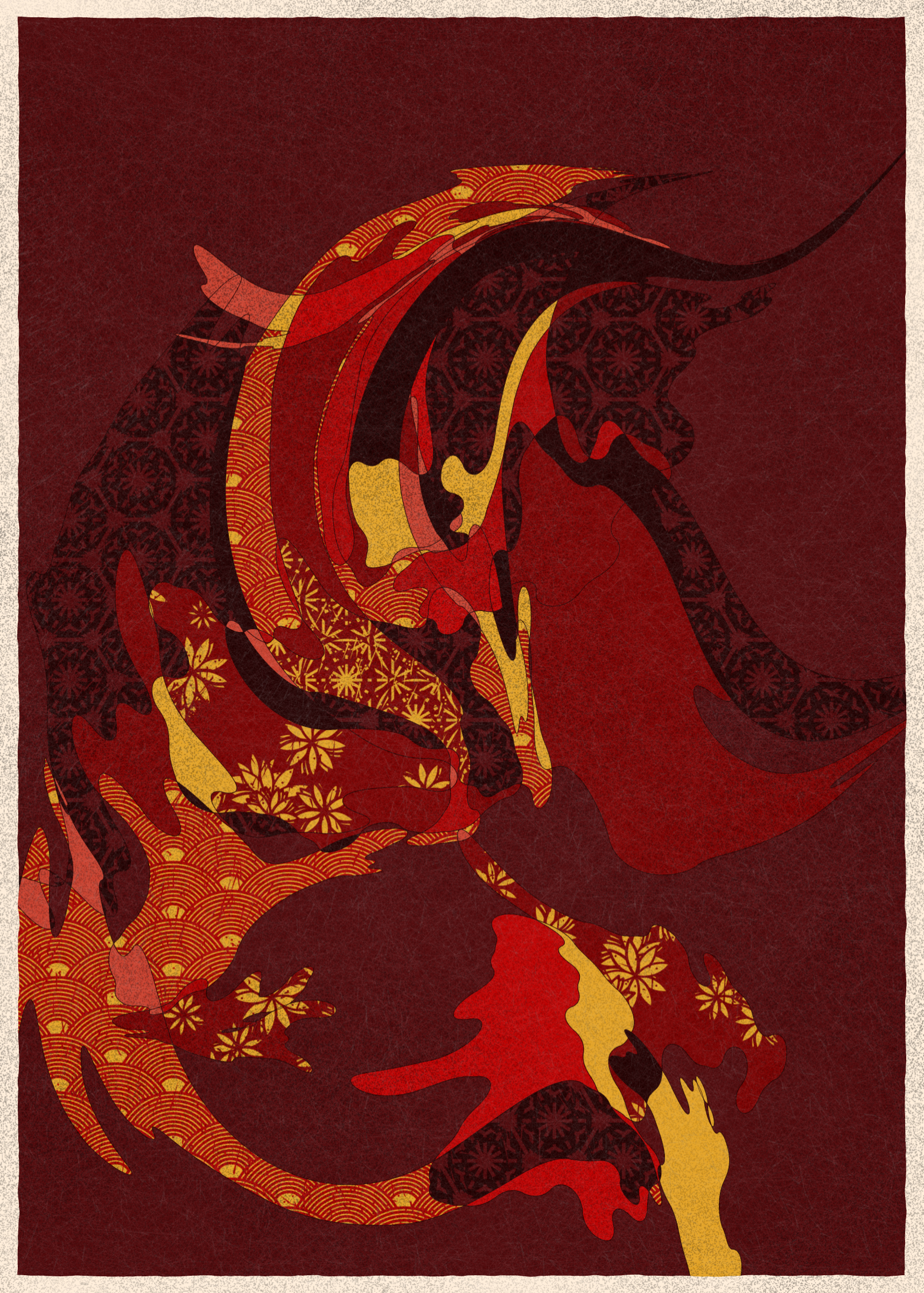 Art Blocks - Art Blocks v2 - Memories of Qilin #935 - NFT # 282000935