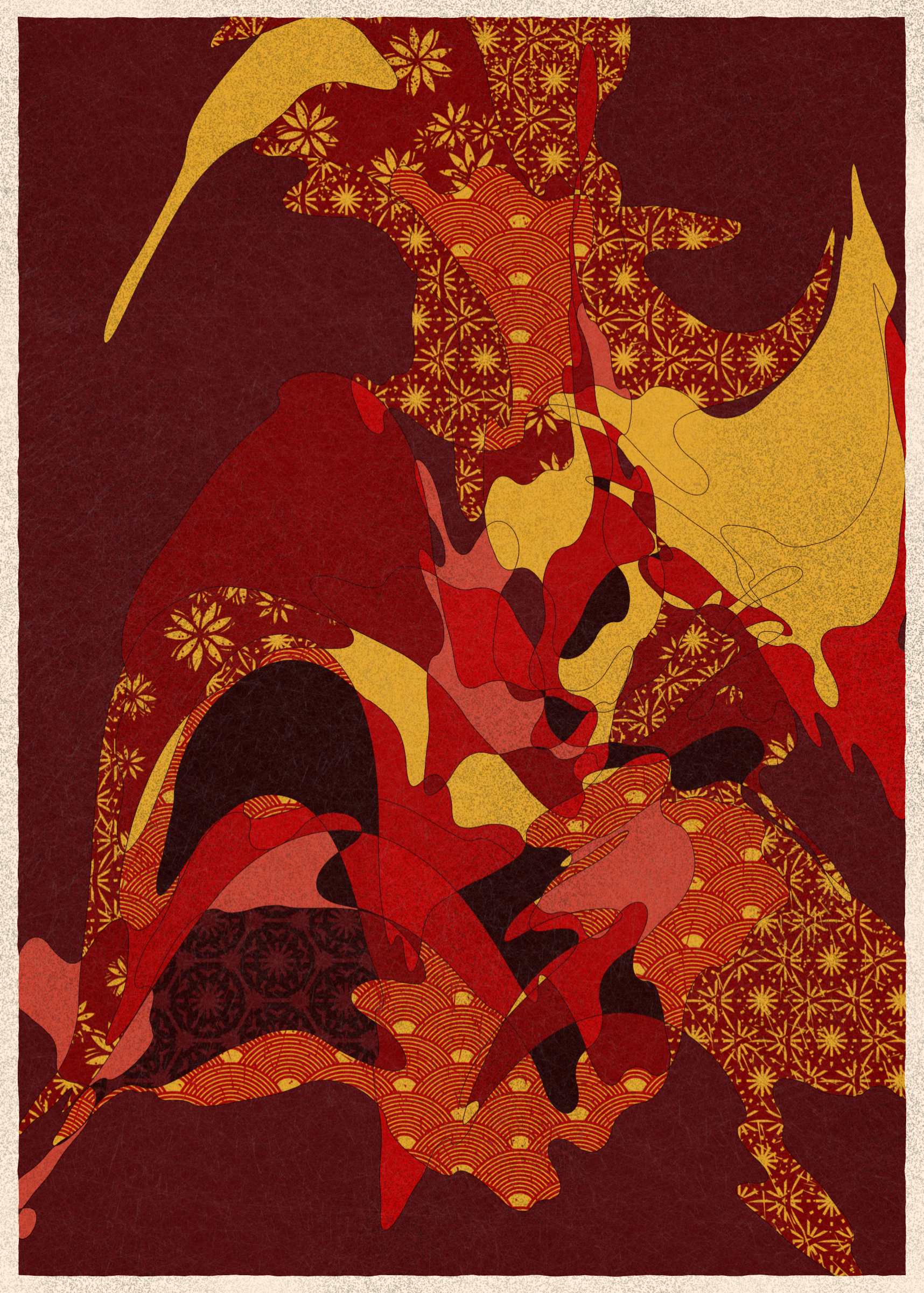 Art Blocks - Art Blocks v2 - Memories of Qilin #944 - NFT # 282000944