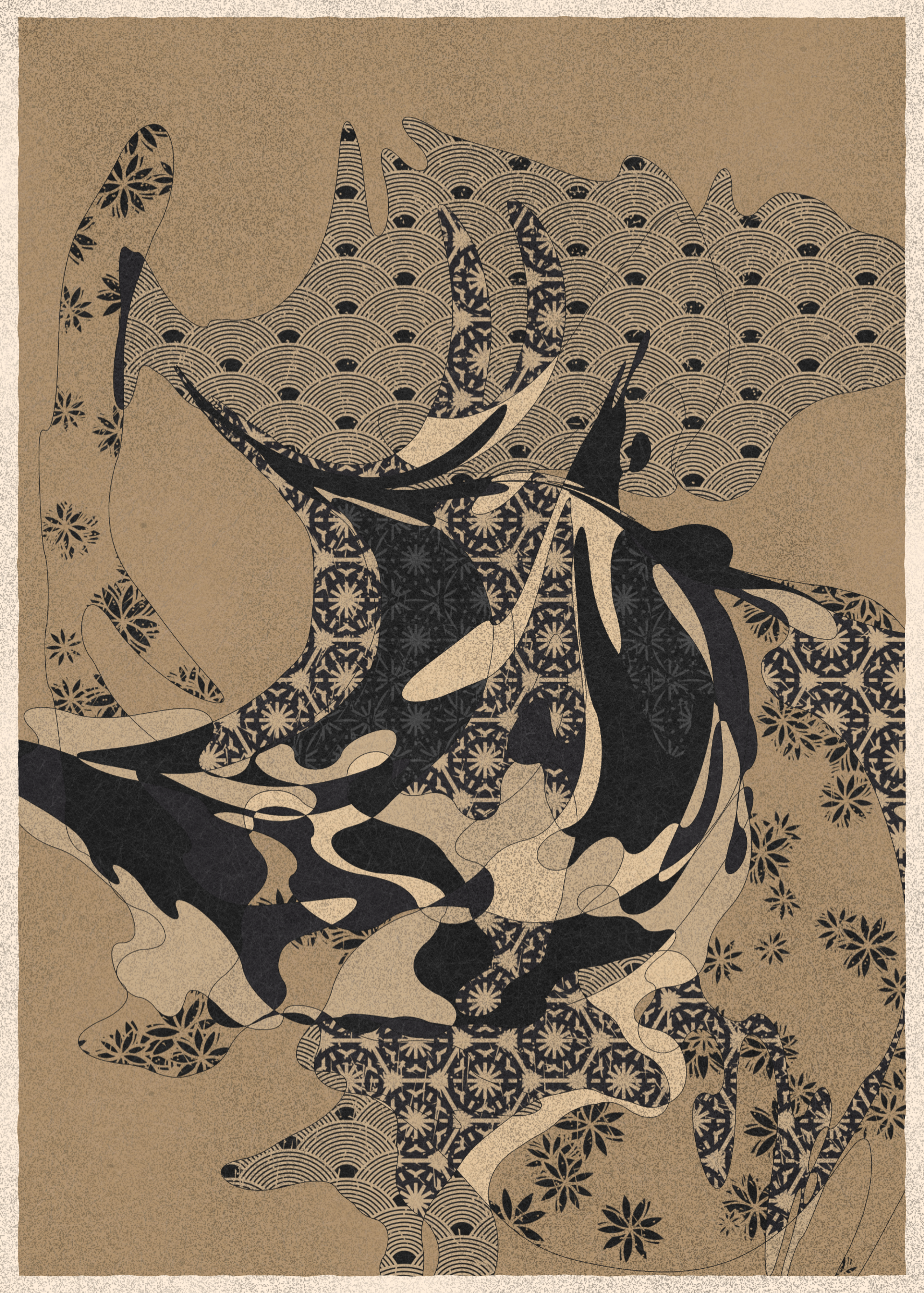 Art Blocks - Art Blocks v2 - Memories of Qilin #951 - NFT # 282000951