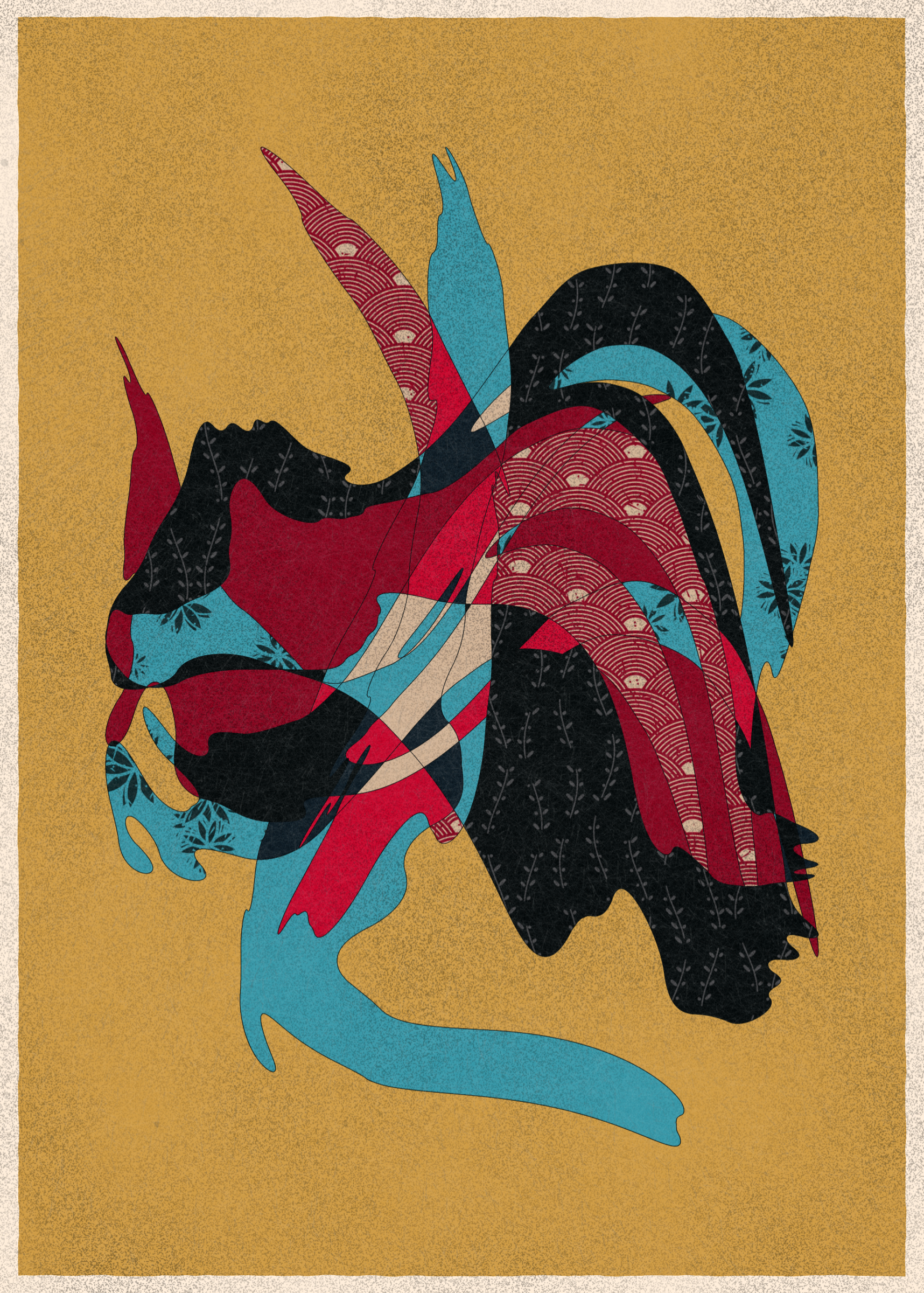 Art Blocks - Art Blocks v2 - Memories of Qilin #957 - NFT # 282000957