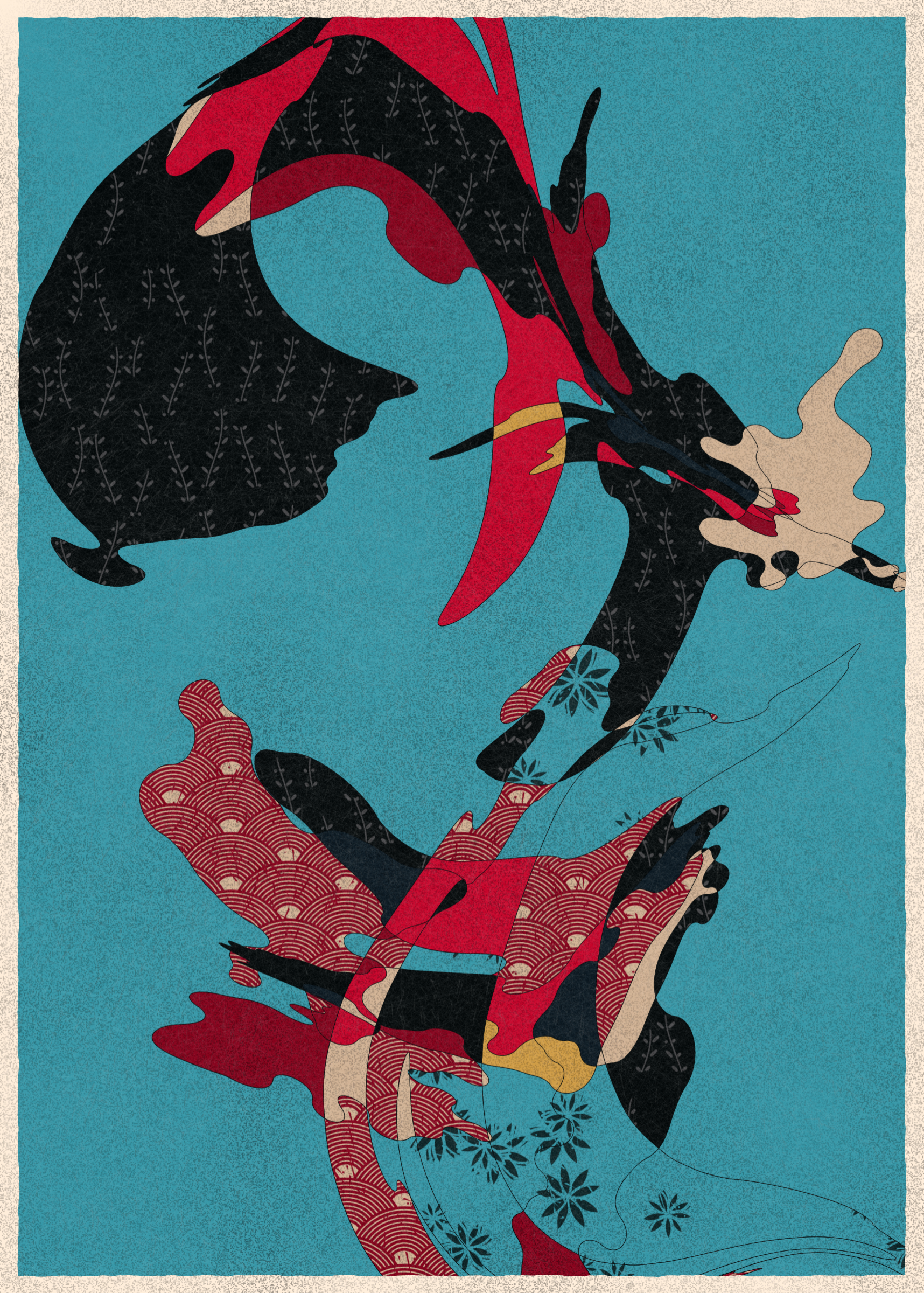 Art Blocks - Art Blocks v2 - Memories of Qilin #961 - NFT # 282000961