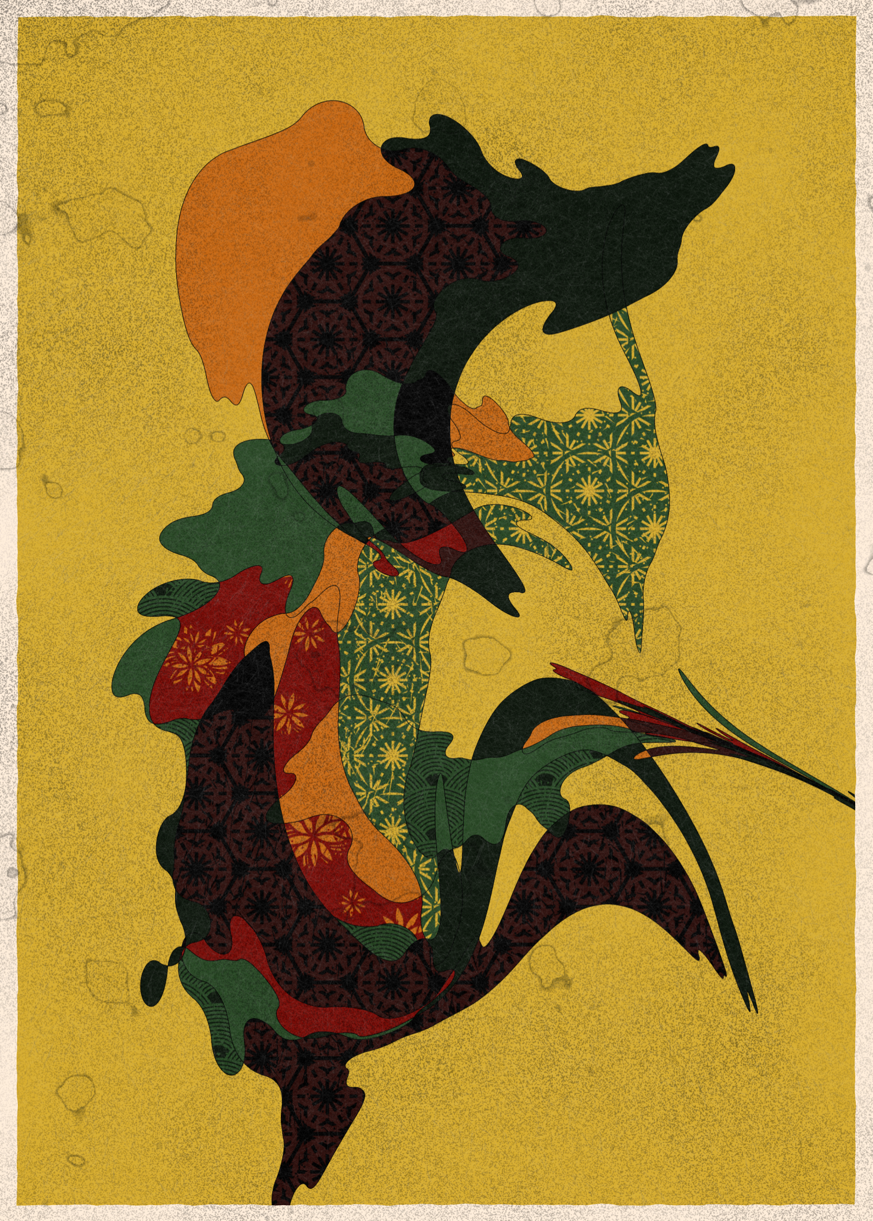 Art Blocks - Art Blocks v2 - Memories of Qilin #962 - NFT # 282000962