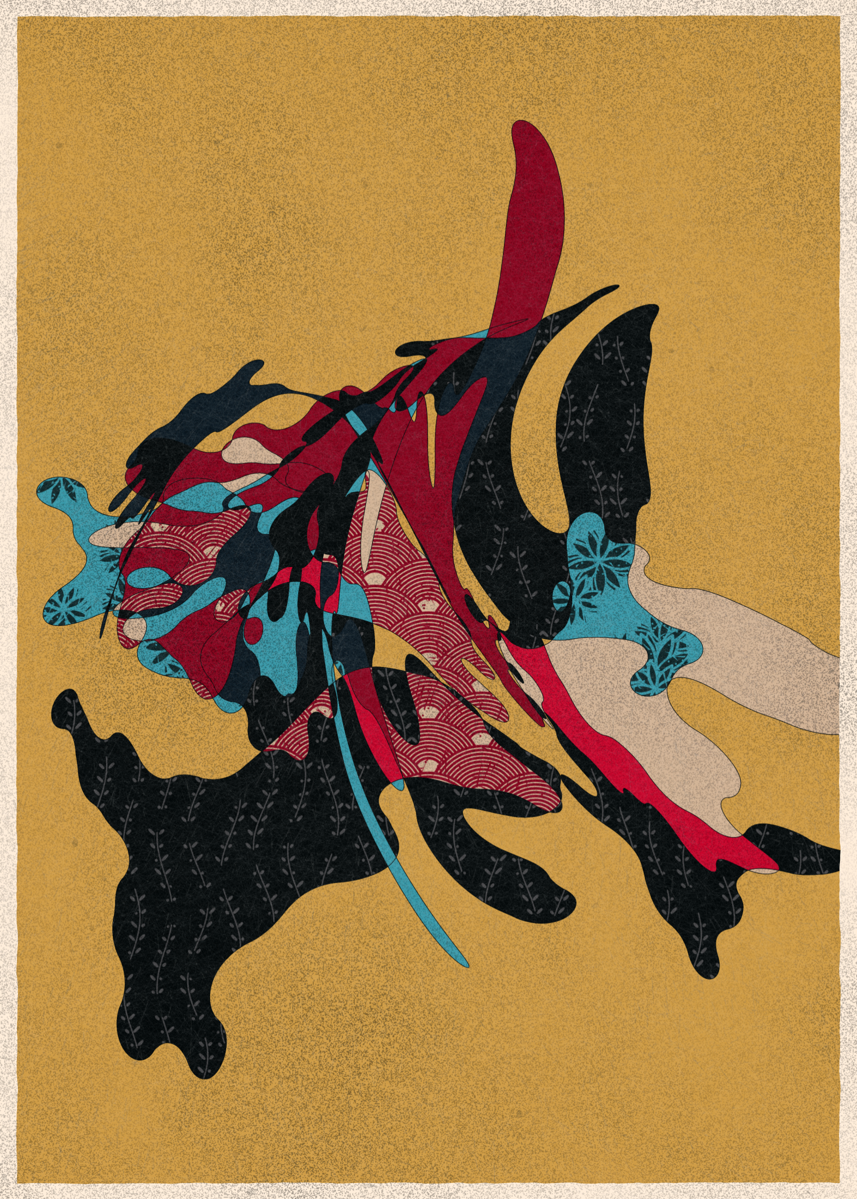 Art Blocks - Art Blocks v2 - Memories of Qilin #964 - NFT # 282000964