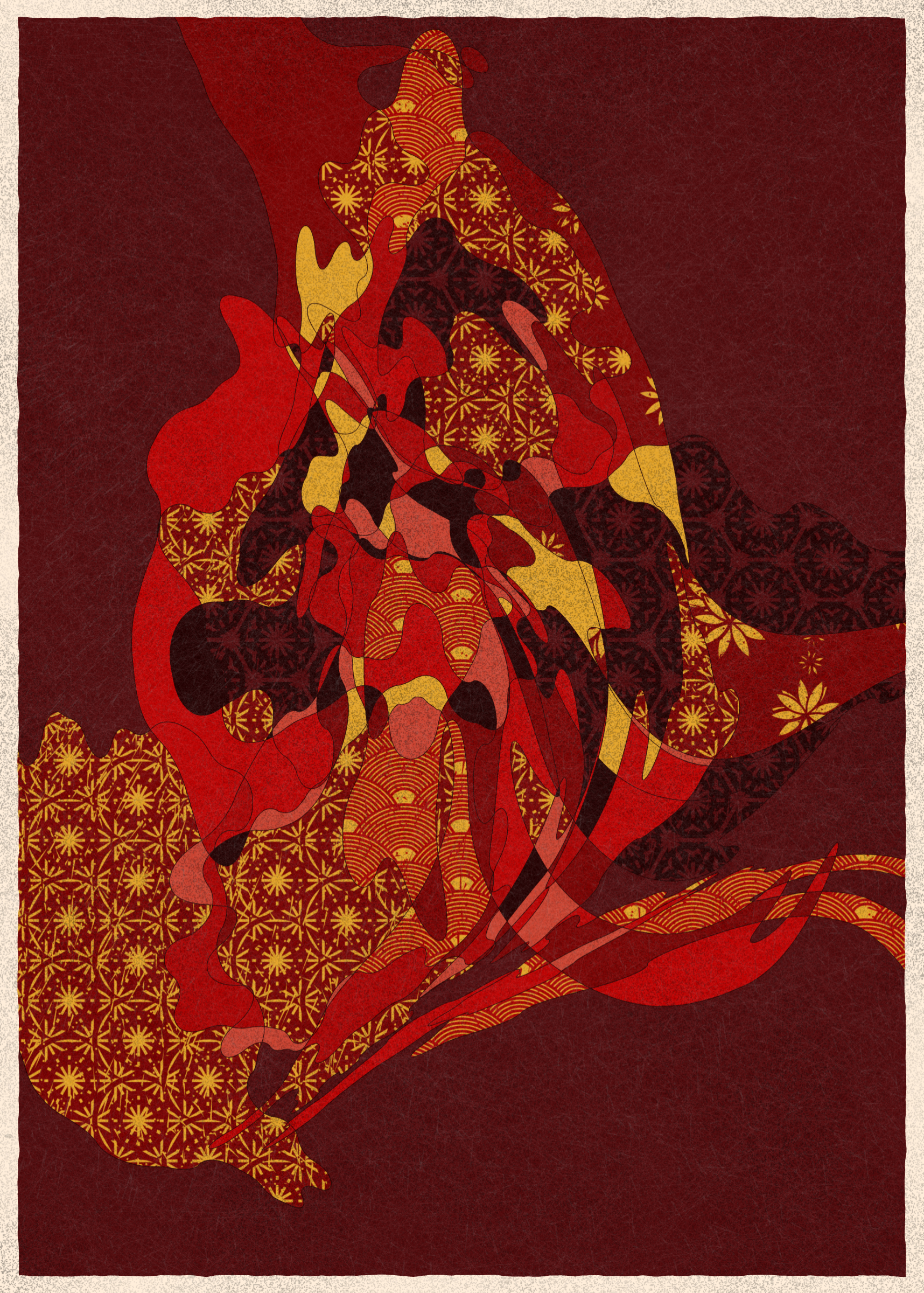 Art Blocks - Art Blocks v2 - Memories of Qilin #966 - NFT # 282000966