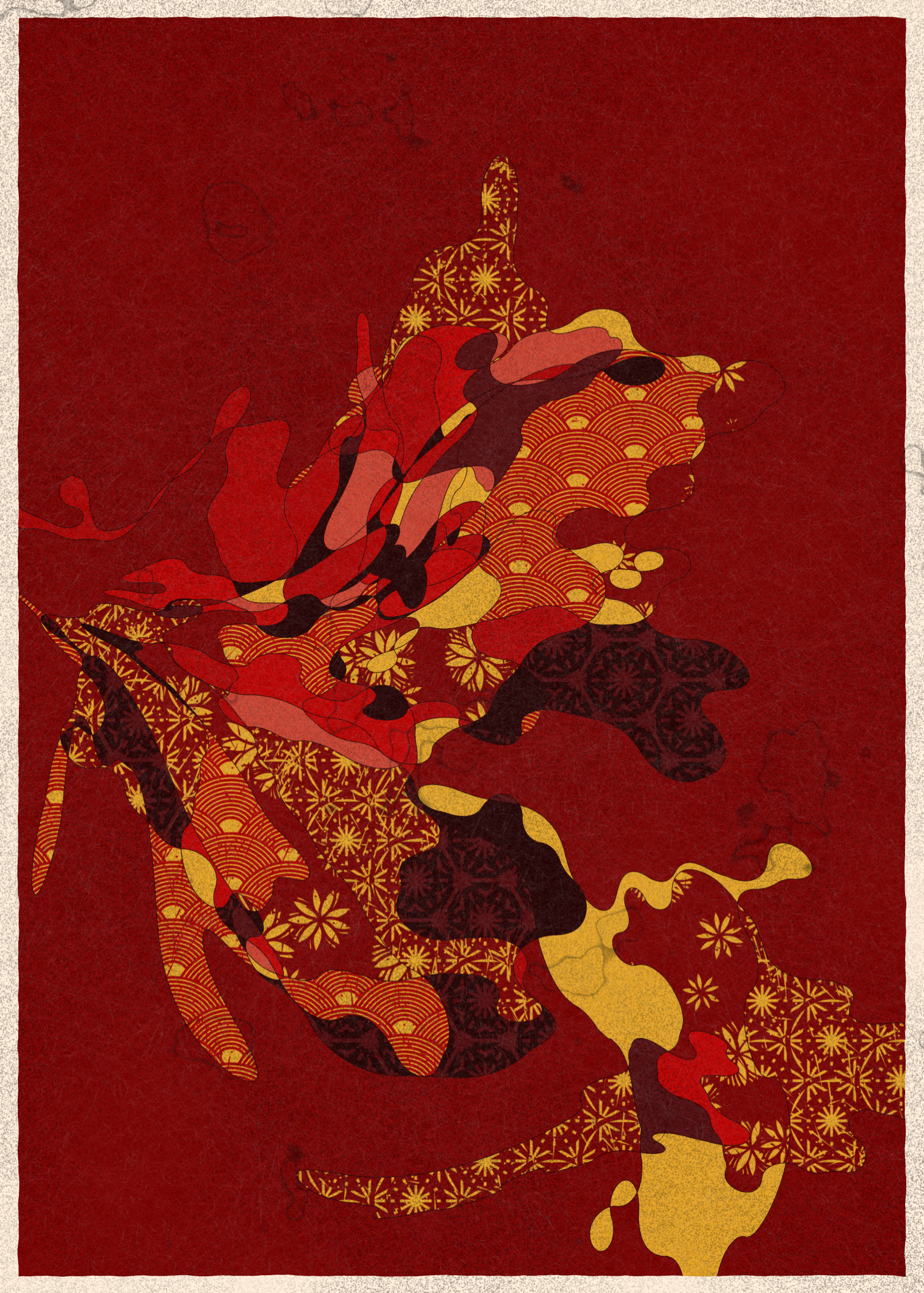 Art Blocks - Art Blocks v2 - Memories of Qilin #967 - NFT # 282000967