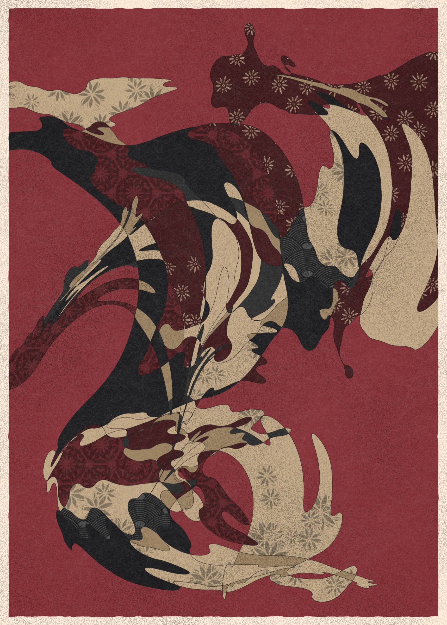 Art Blocks - Art Blocks v2 - Memories of Qilin #973 - NFT # 282000973